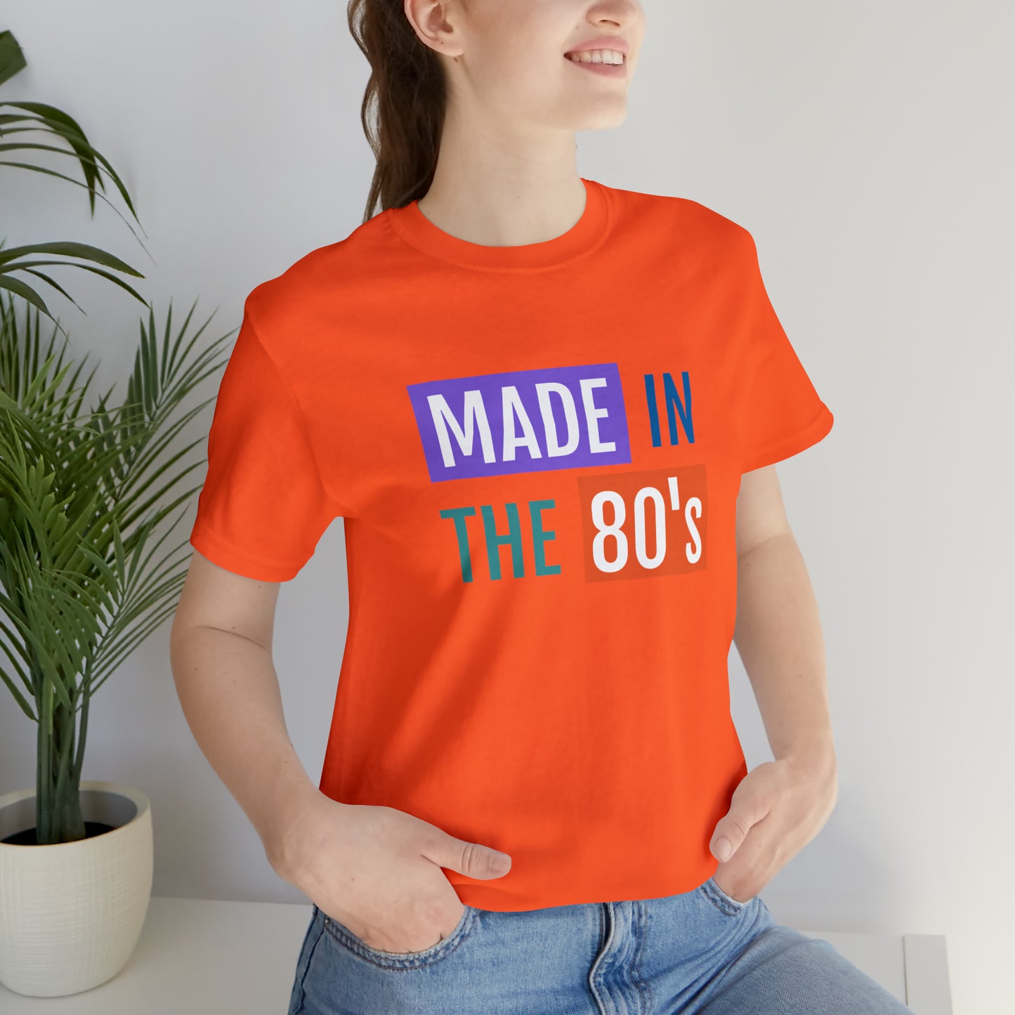 "Made in the 80s" Short Sleeve Tee