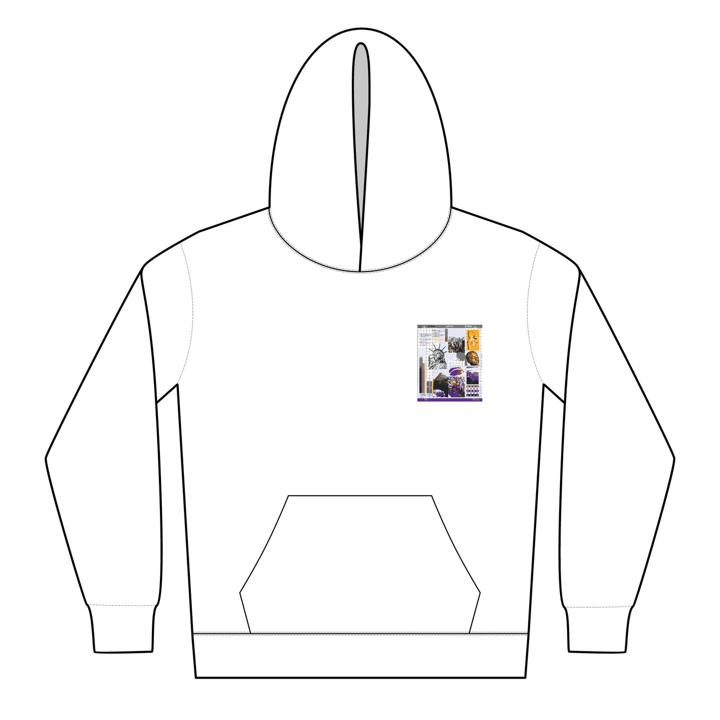 Youth Midweight Hoodie with Unique Graphic Design - Perfect for Everyday Wear