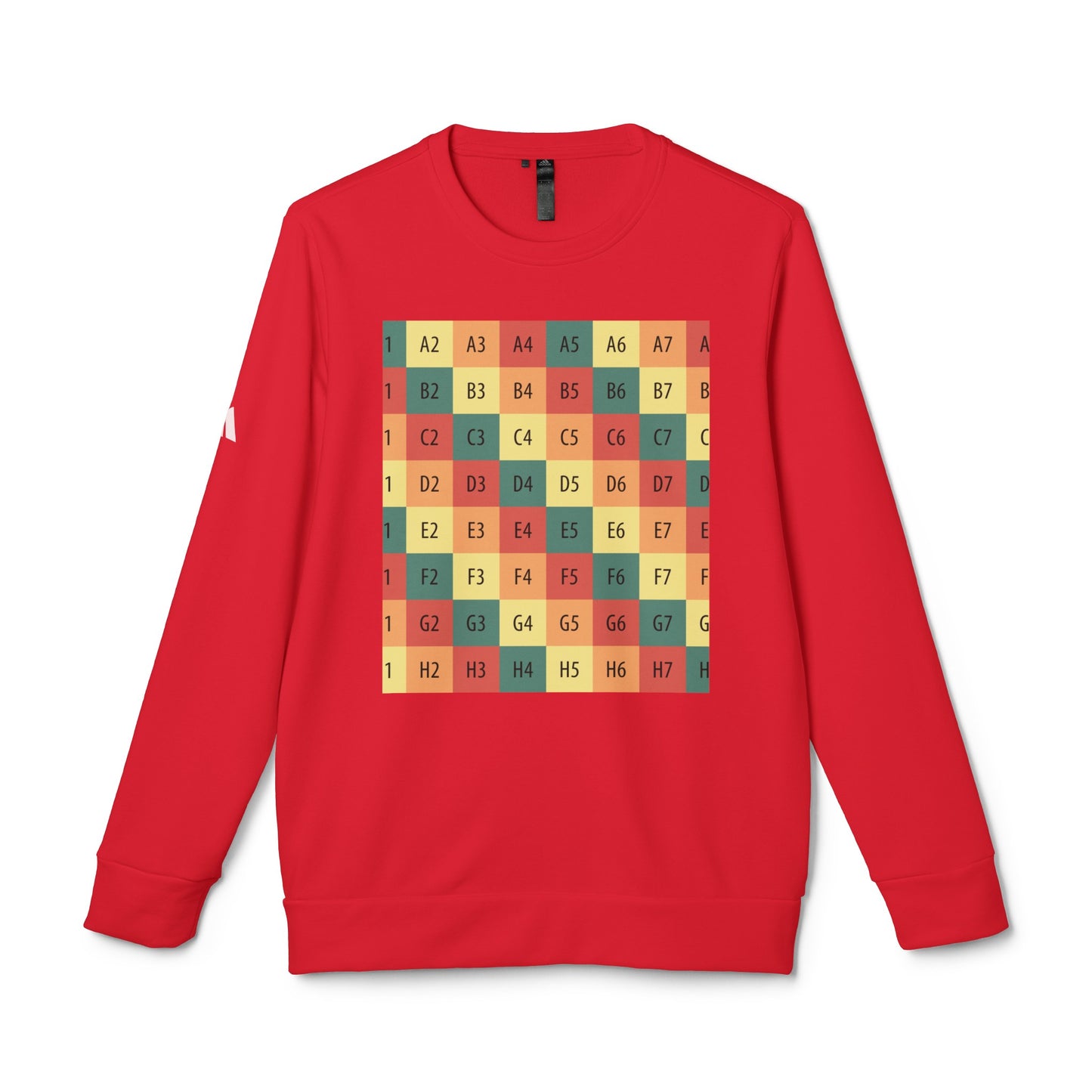 adidas® Unisex Fleece Crewneck Sweatshirt