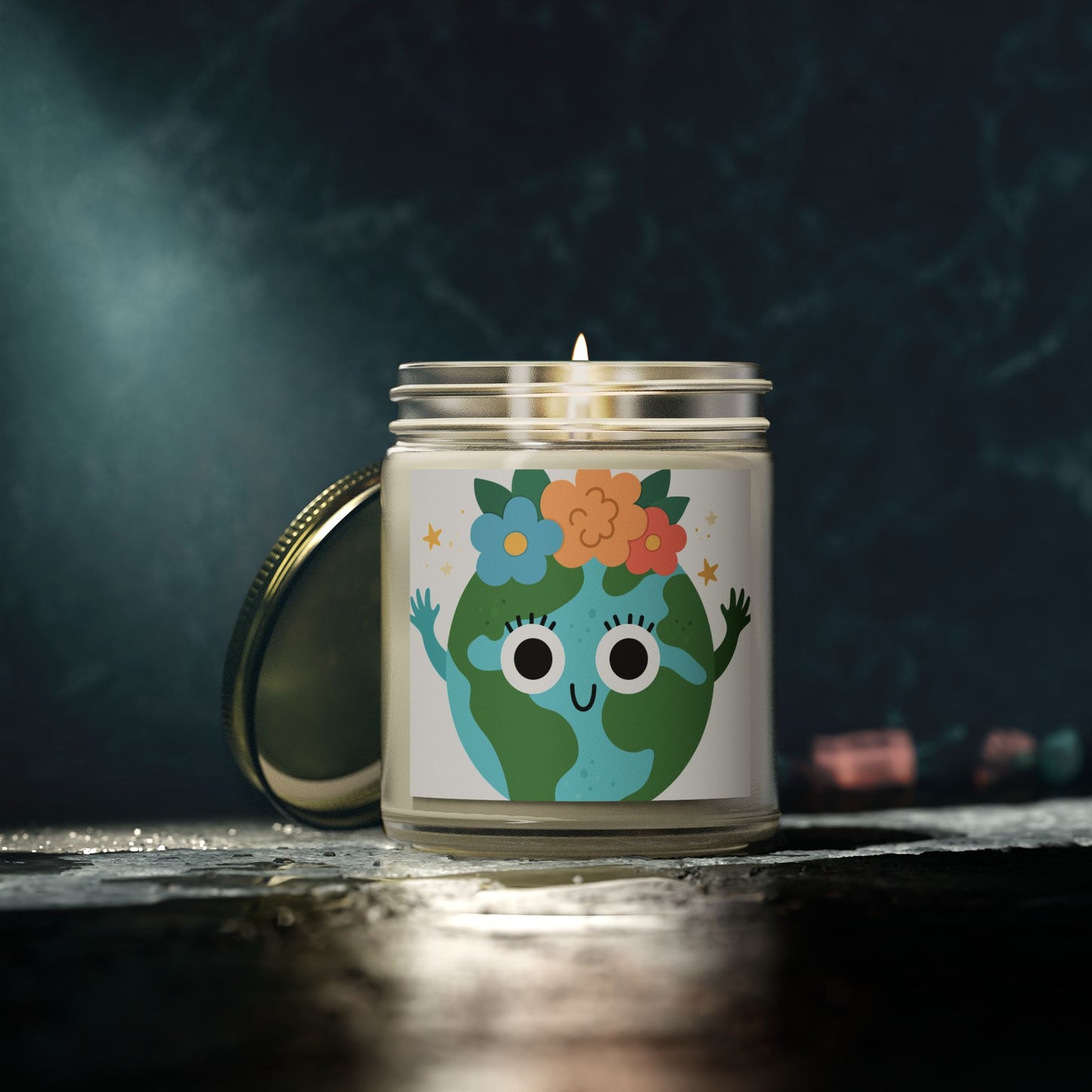 Scented Candles, Coconut Apricot Wax (4oz, 9oz) TI-75669