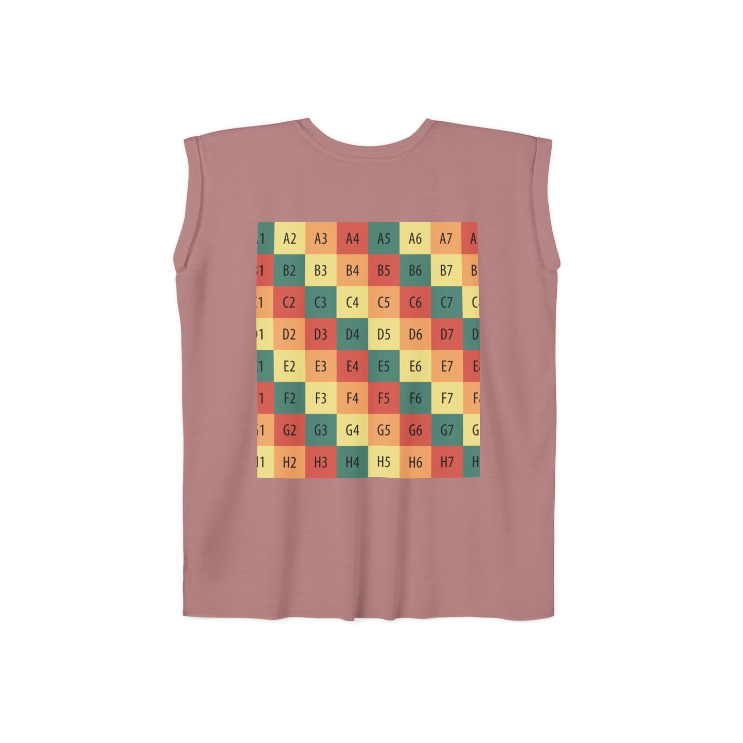 Women’s Flowy Rolled Cuffs Muscle Tee