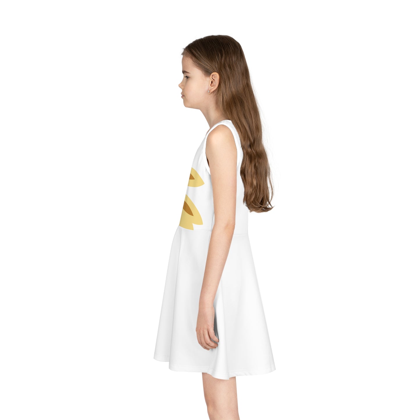 Girls' Sleeveless Sundress (AOP)