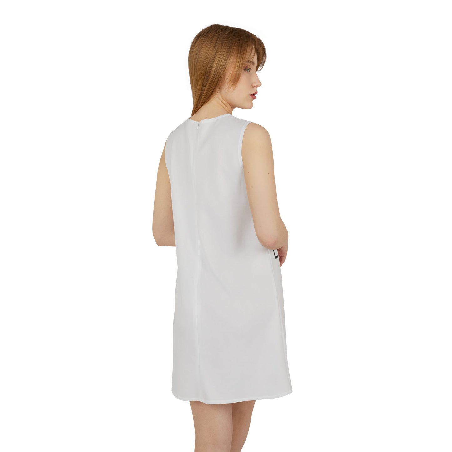 A-line Sleeveless Dress (AOP)