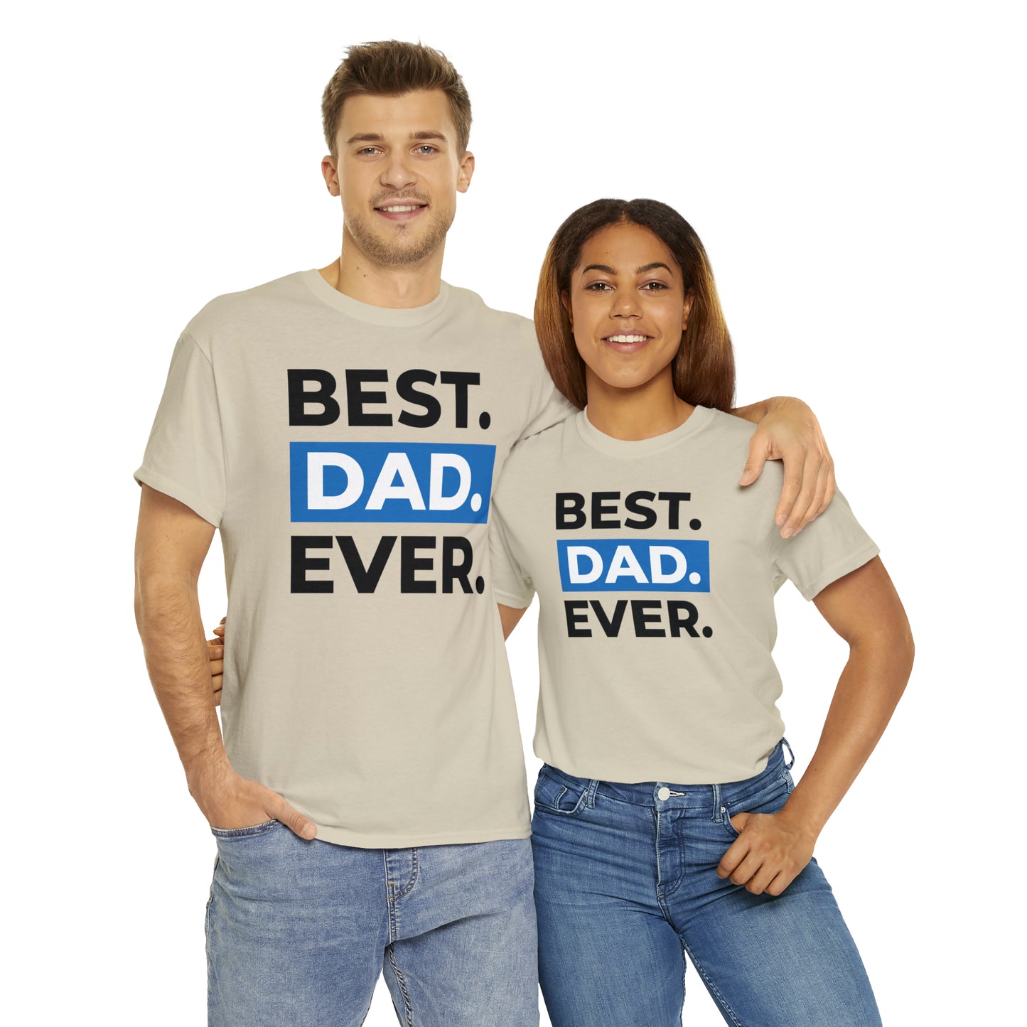 Best Dad Ever Cotton Tee