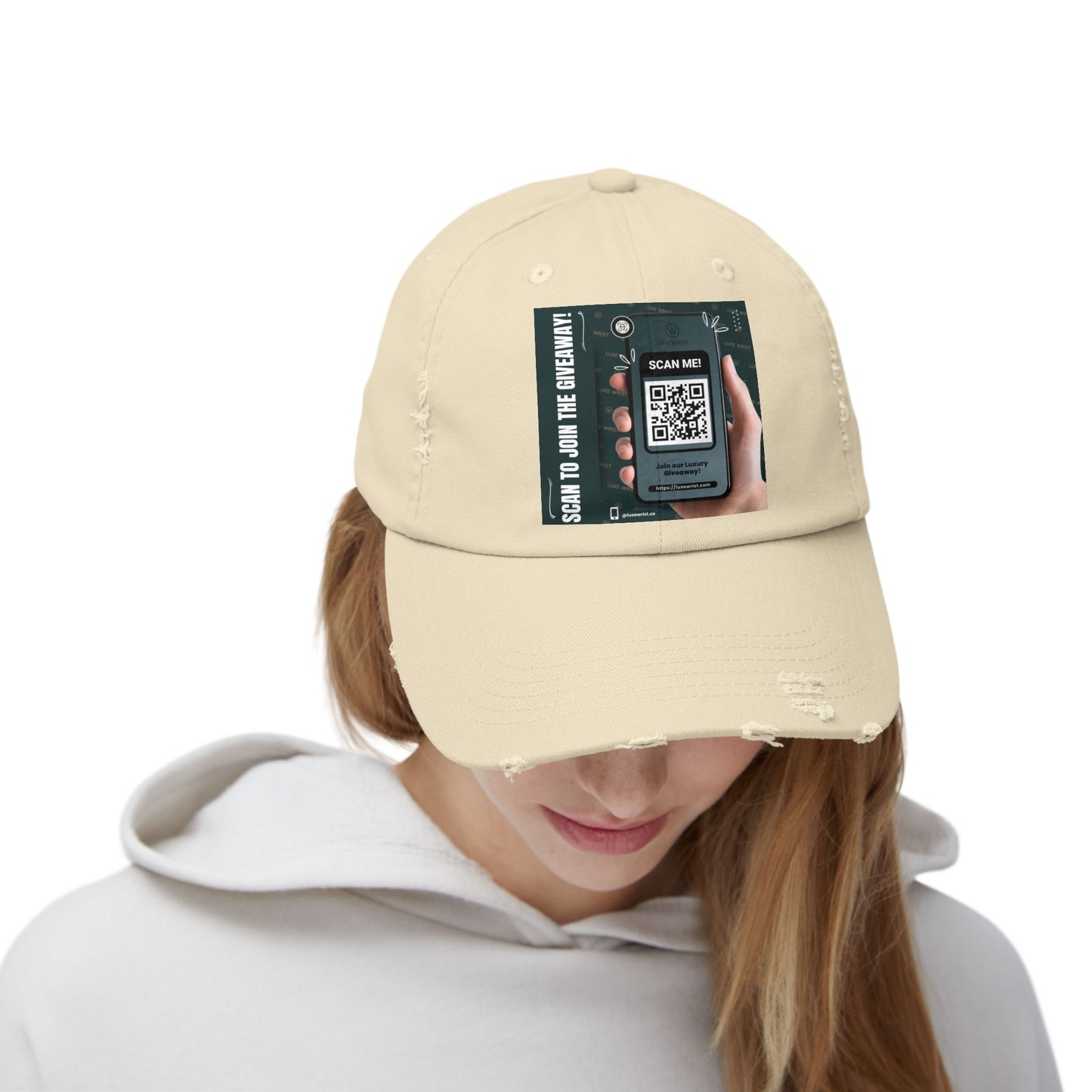 Unisex Distressed Cap