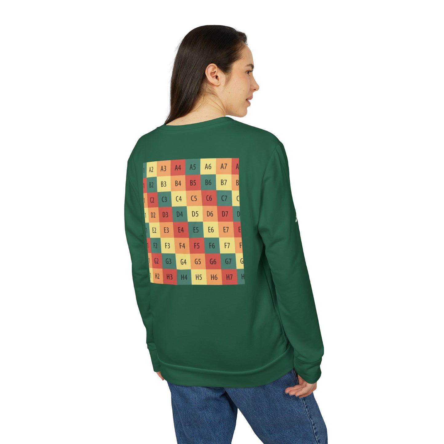 adidas® Unisex Fleece Crewneck Sweatshirt