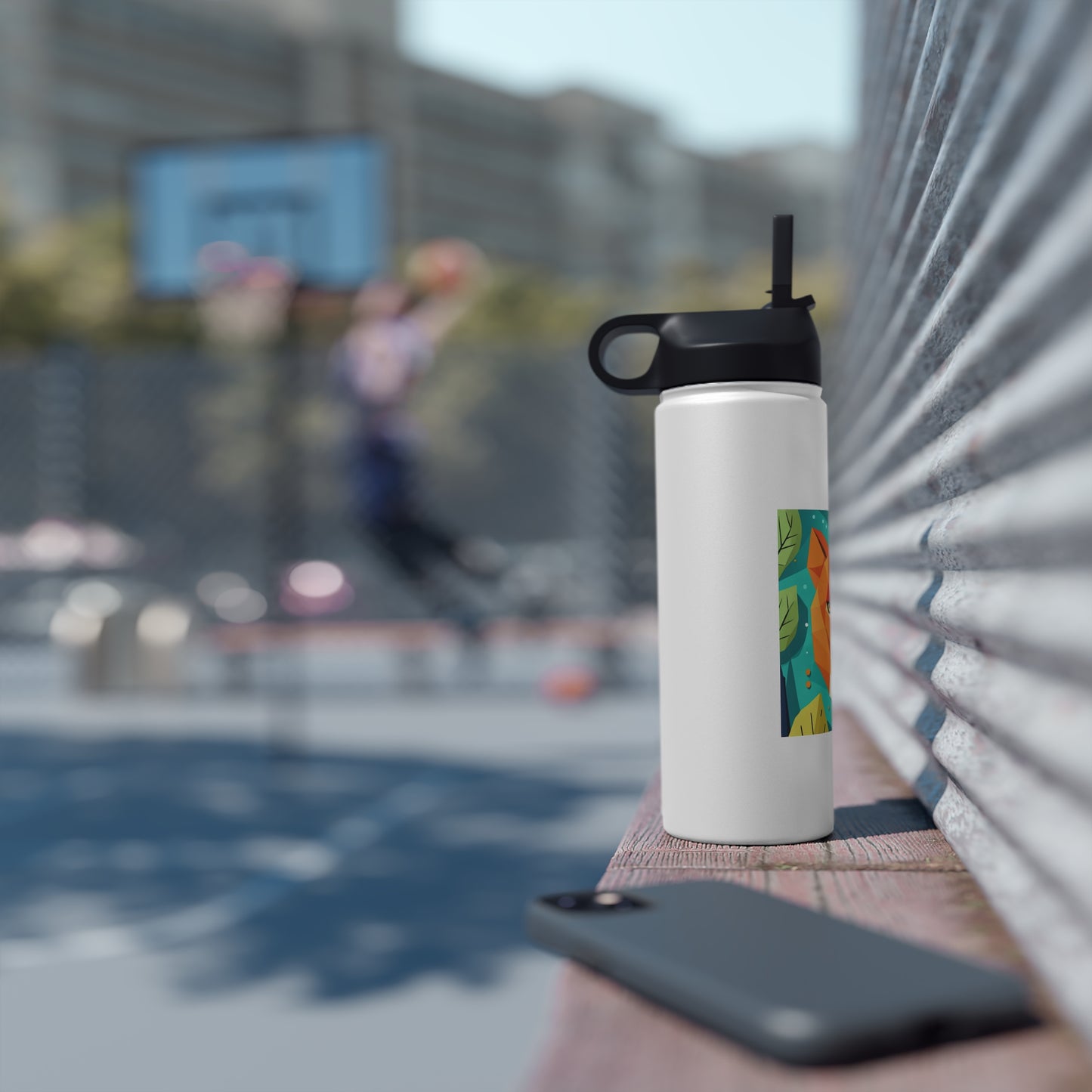 Stainless Steel Water Bottle, Standard Lid