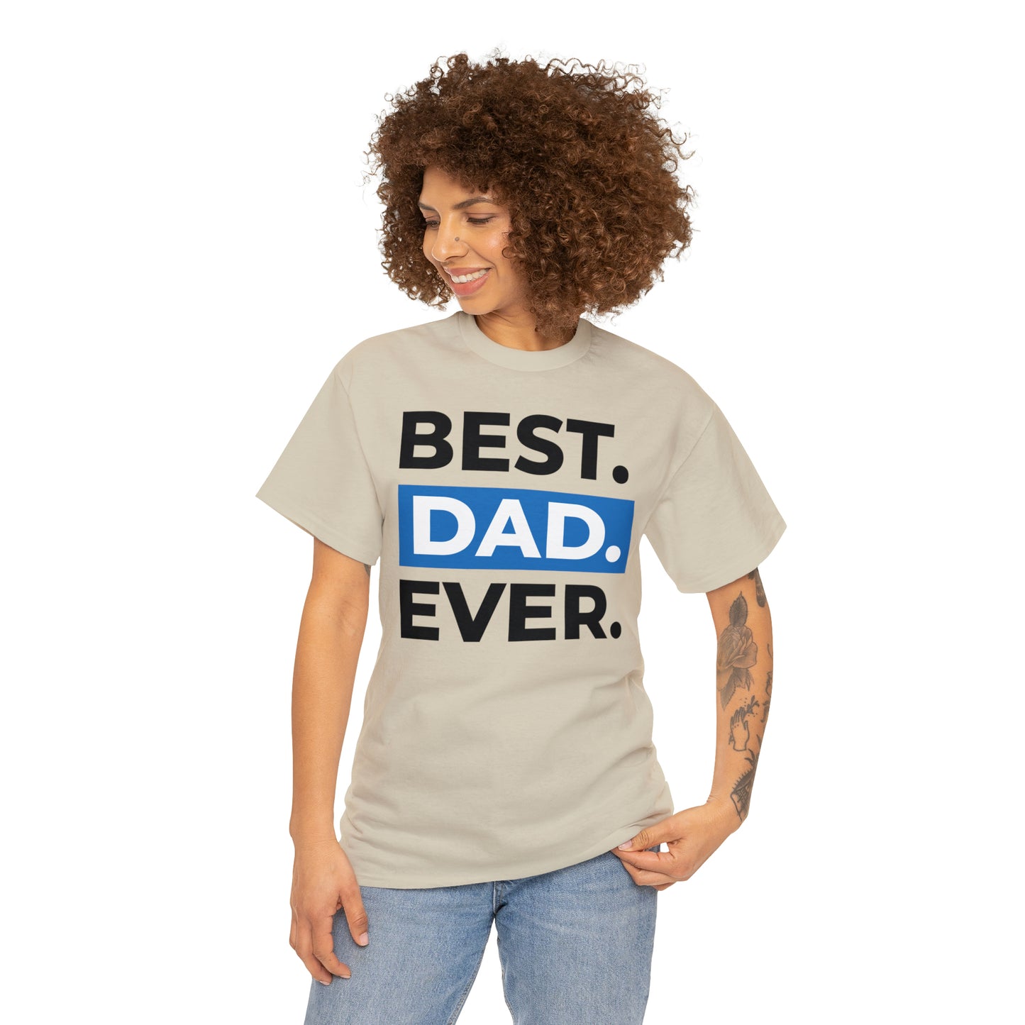 Best Dad Ever Cotton Tee
