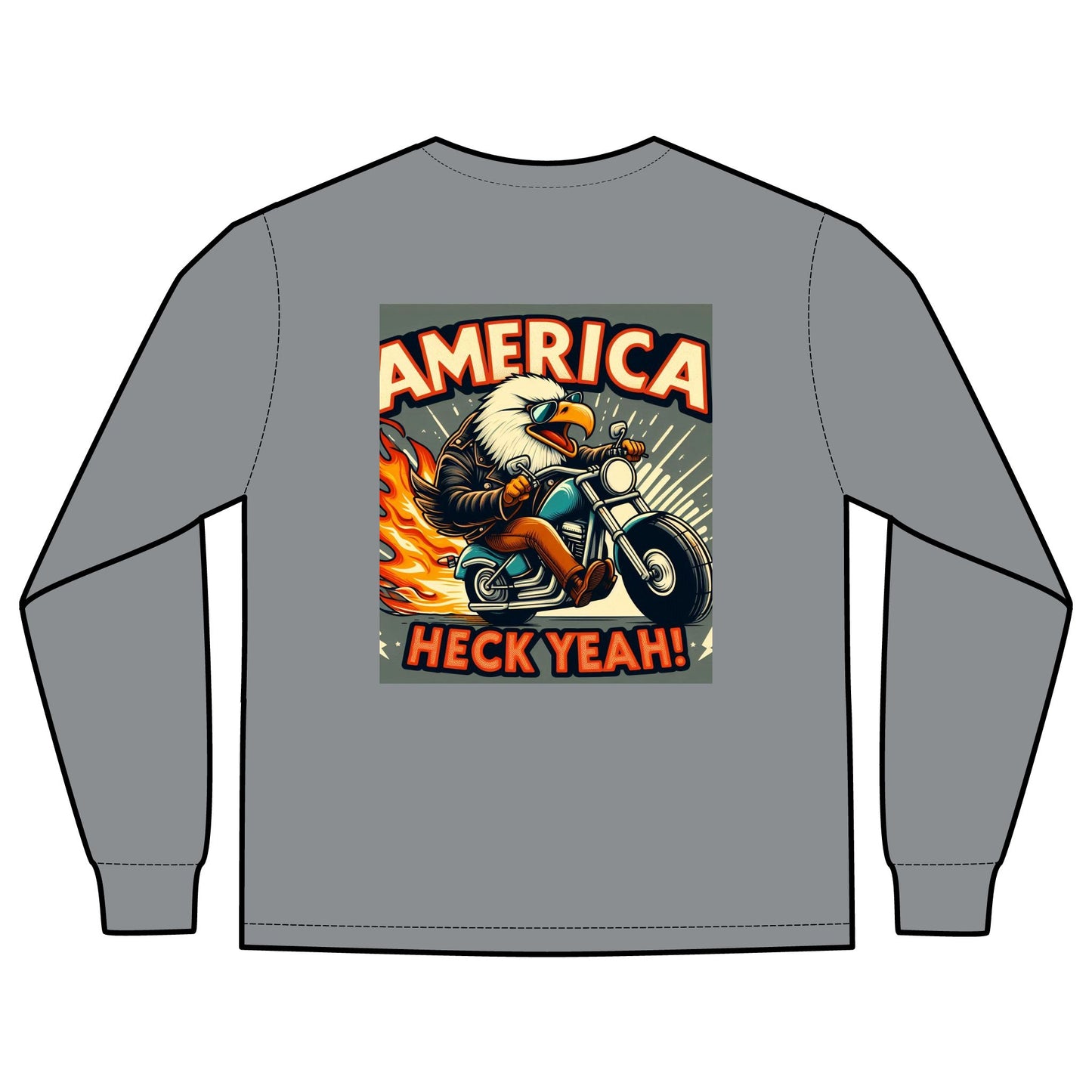 Unisex Long Sleeve Pocket T-Shirt