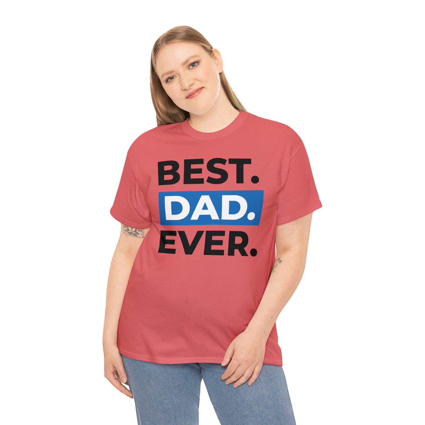 Best Dad Ever Cotton Tee