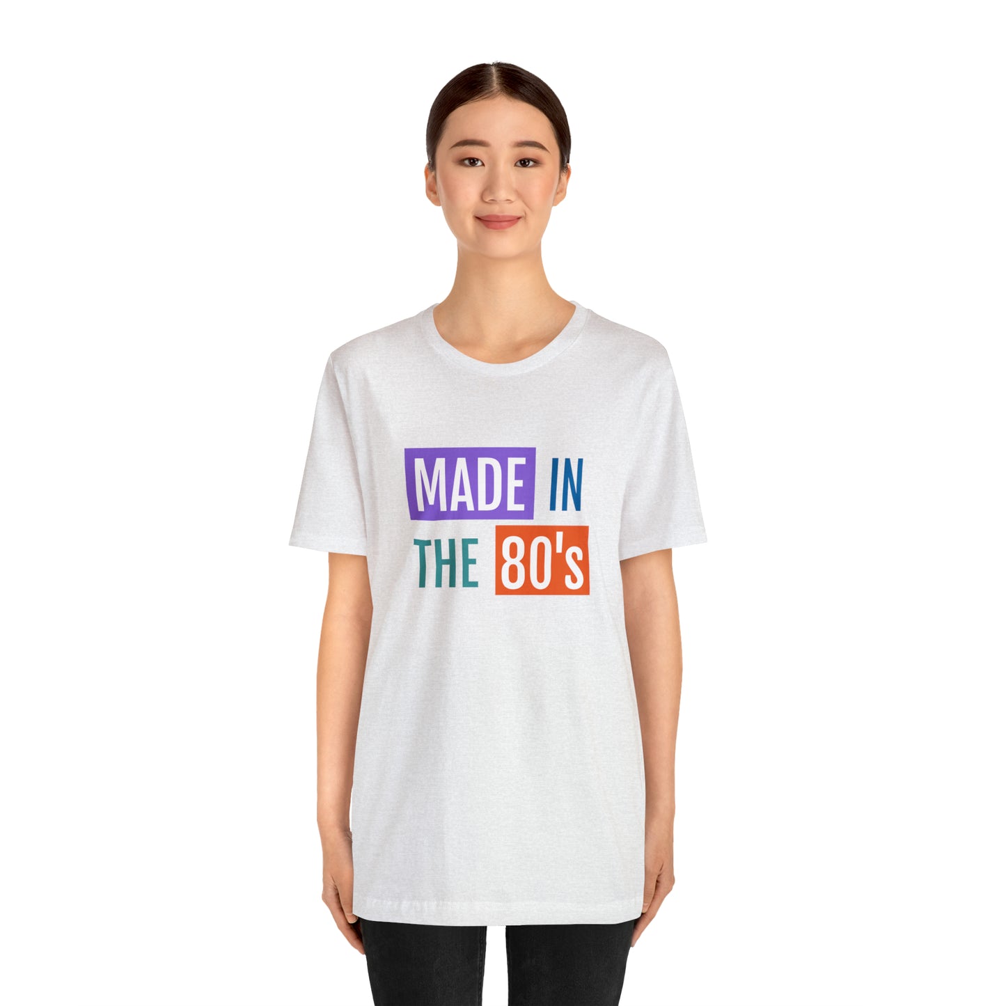 "Made in the 80s" Short Sleeve Tee