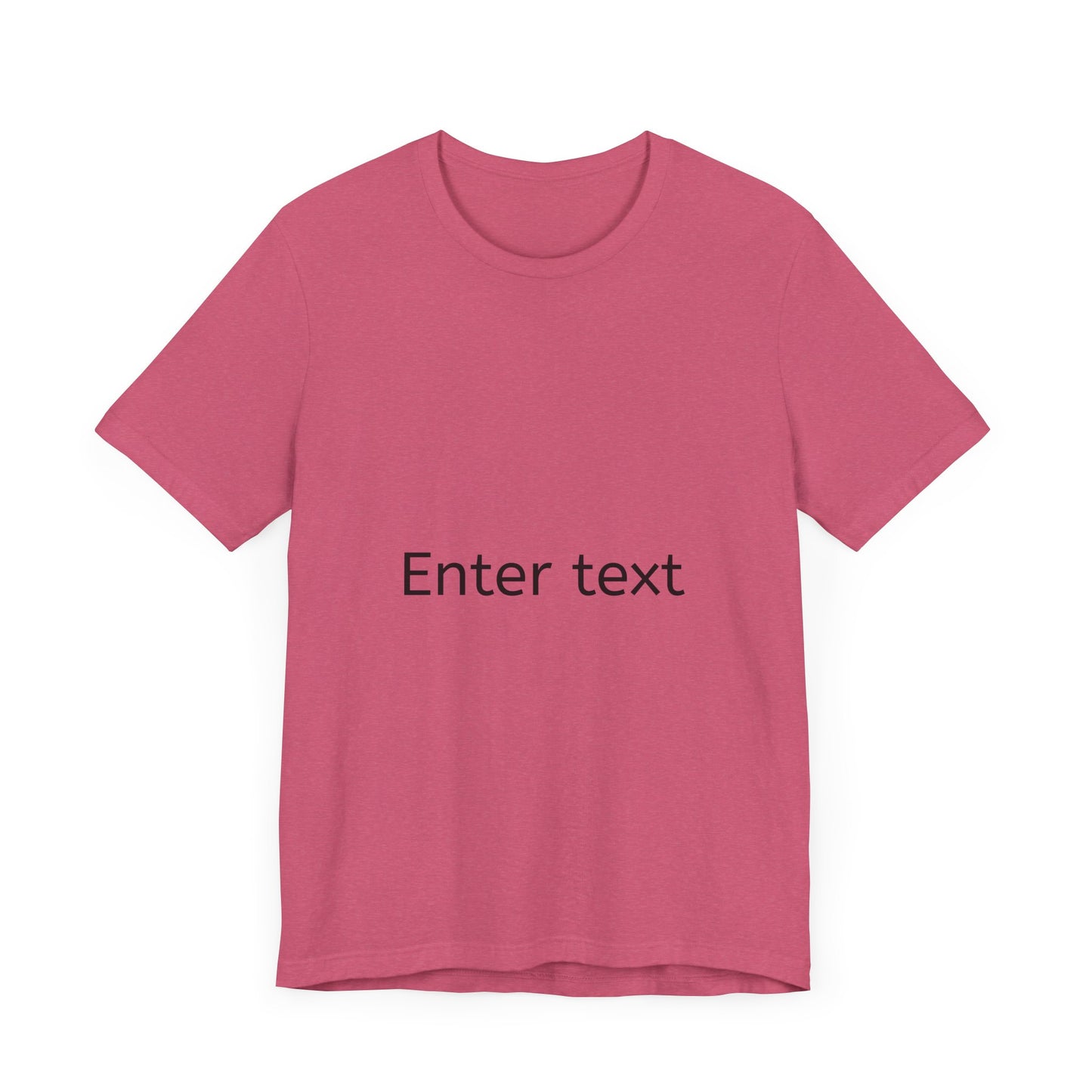 Customizable Unisex Jersey Tee - Personalize Your Style