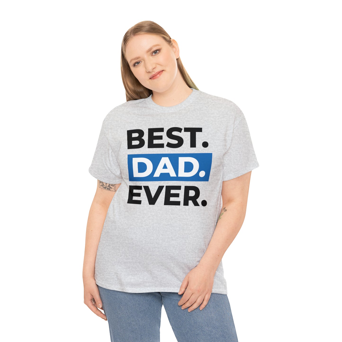 Best Dad Ever Cotton Tee