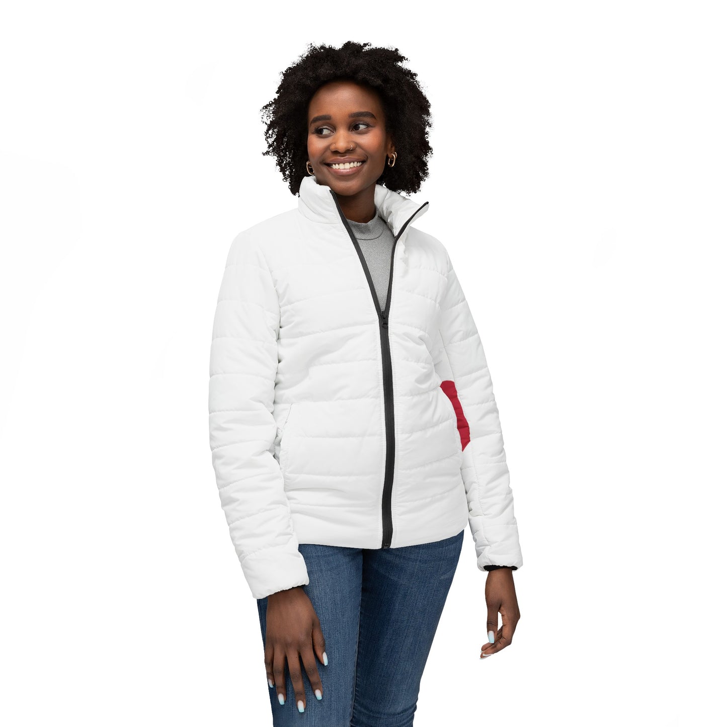 Women’s Puffer Jacket (AOP)