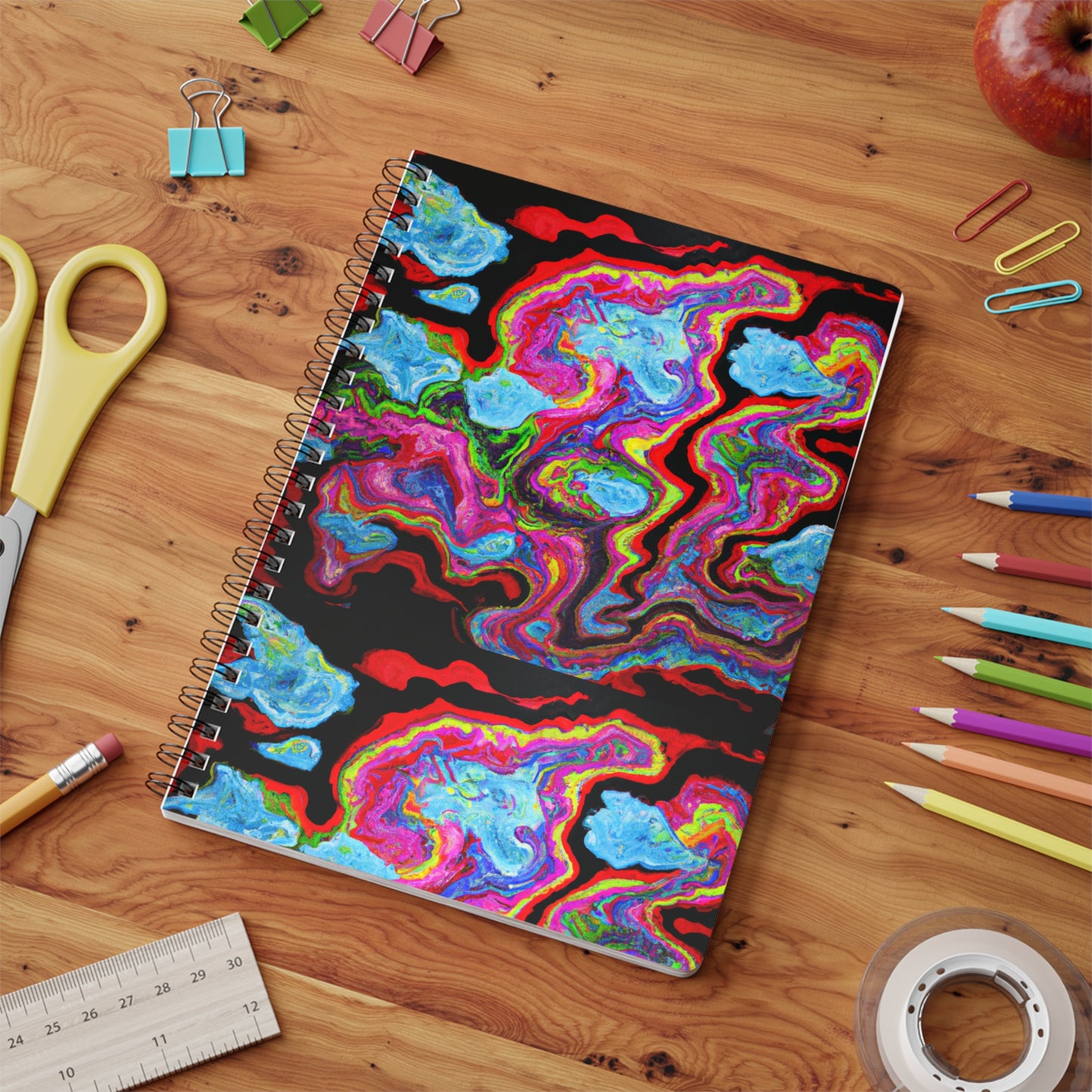 Wirobound Softcover Notebook, A5