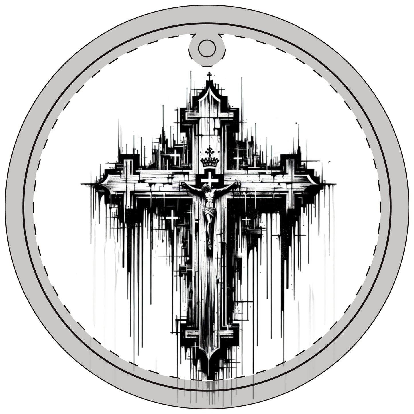 Crystal Glass Ornament