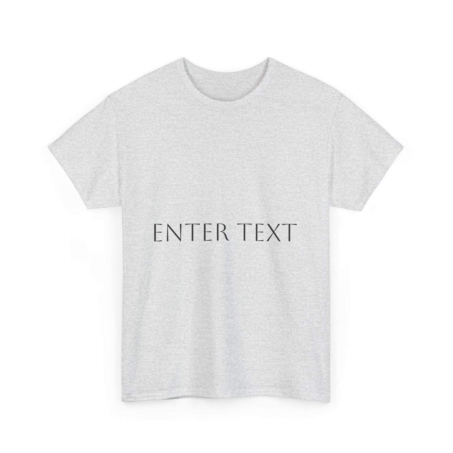 Personalized Unisex Heavy Cotton Tee - Customizable Graphic Tee