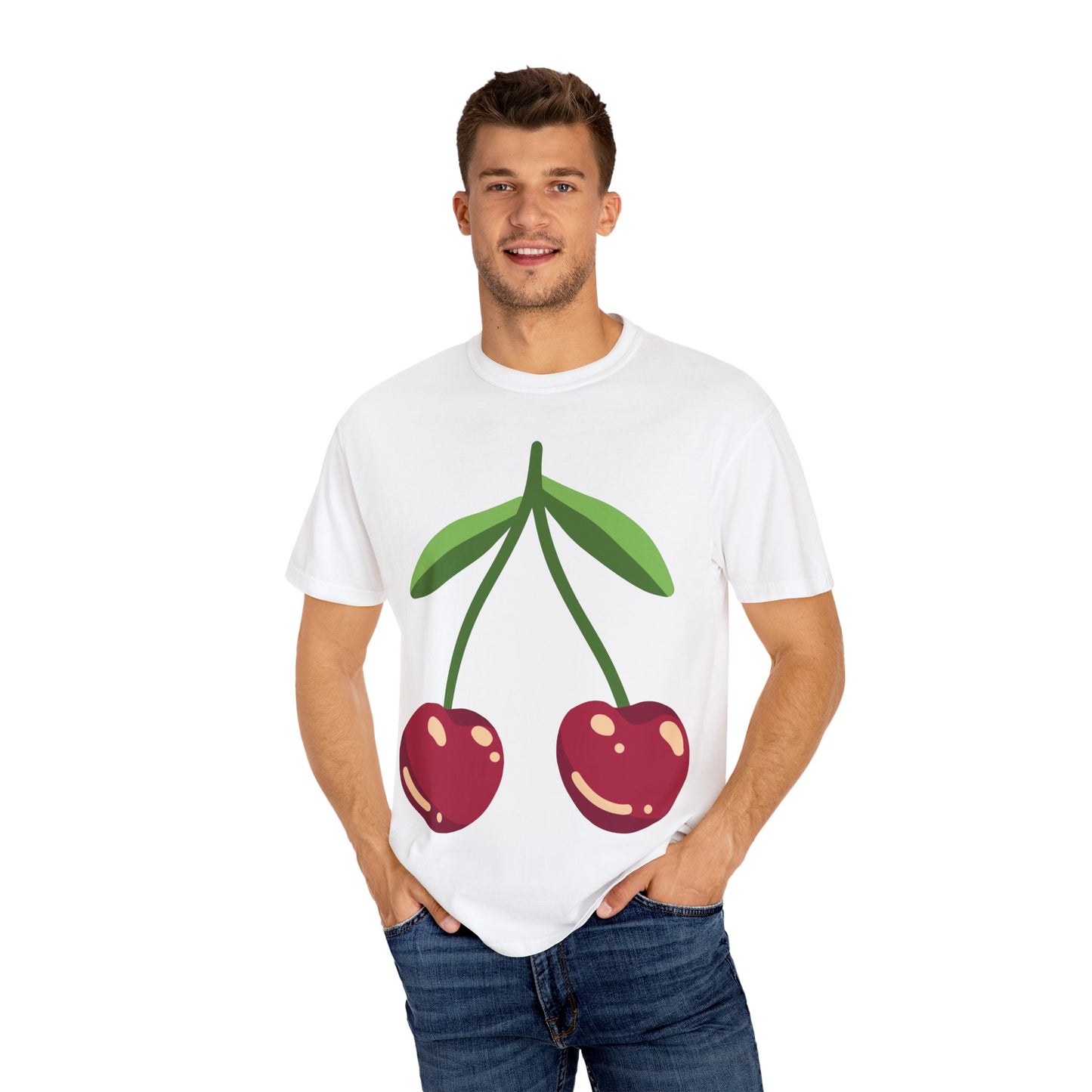 Customizable Unisex Garment-Dyed T-shirt - Perfect for Gifts, Casual Wear, Birthdays, Events, and Parties