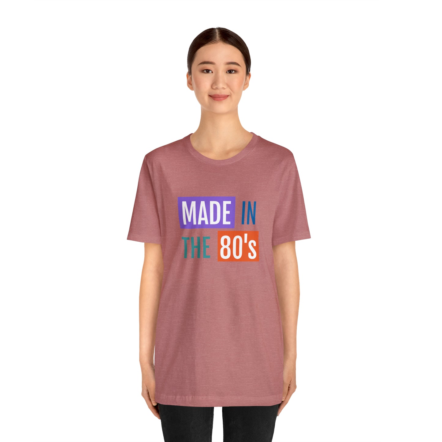 "Made in the 80s" Short Sleeve Tee