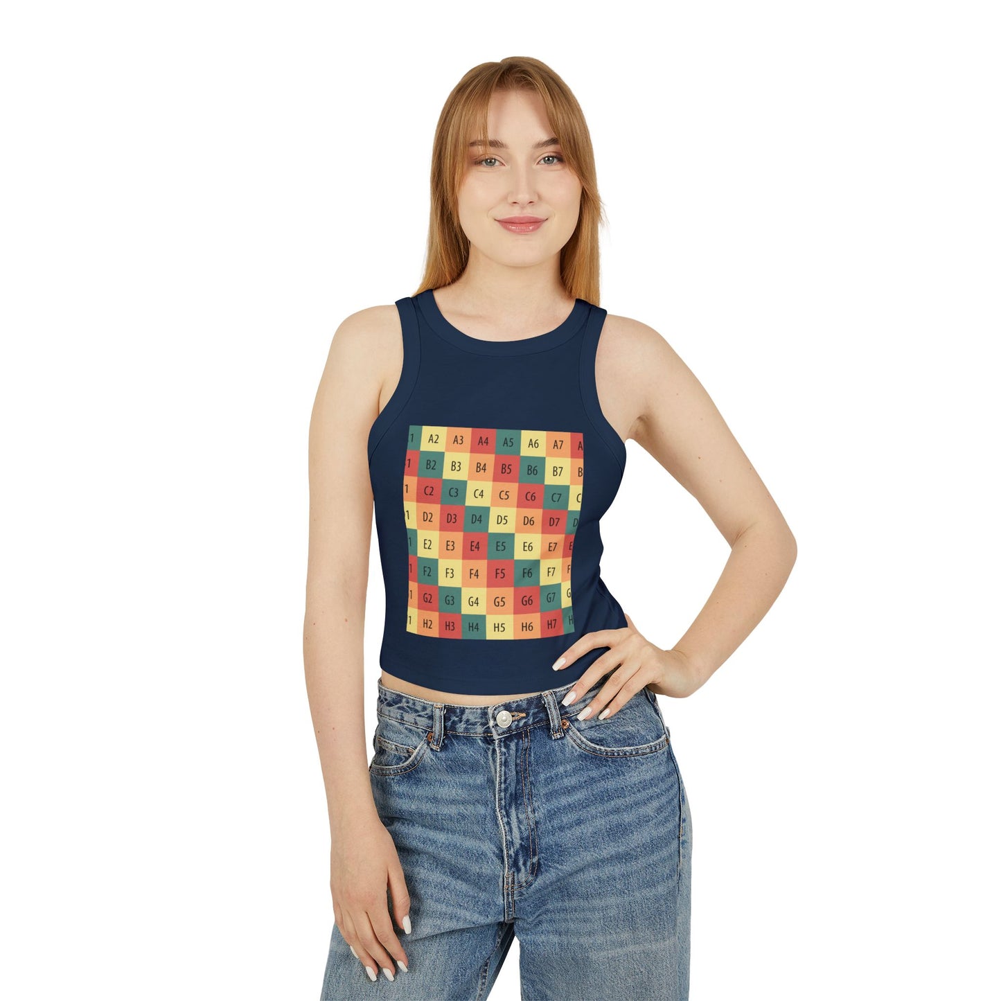 Women's Micro Rib Racer Tank Top