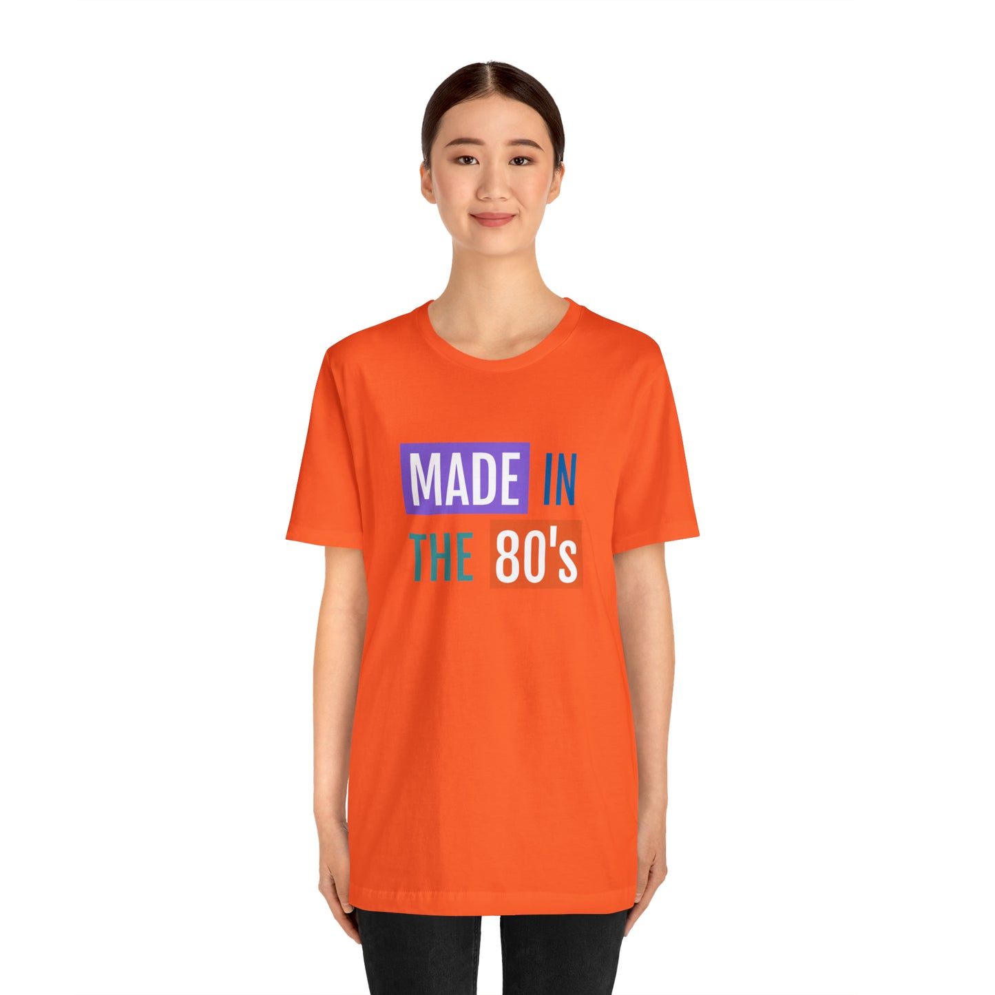 "Made in the 80s" Short Sleeve Tee