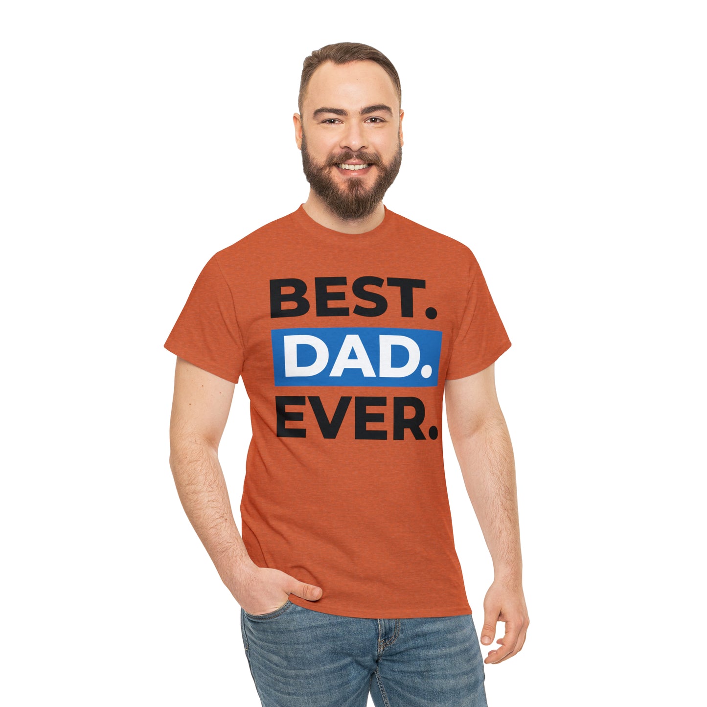 Best Dad Ever Cotton Tee