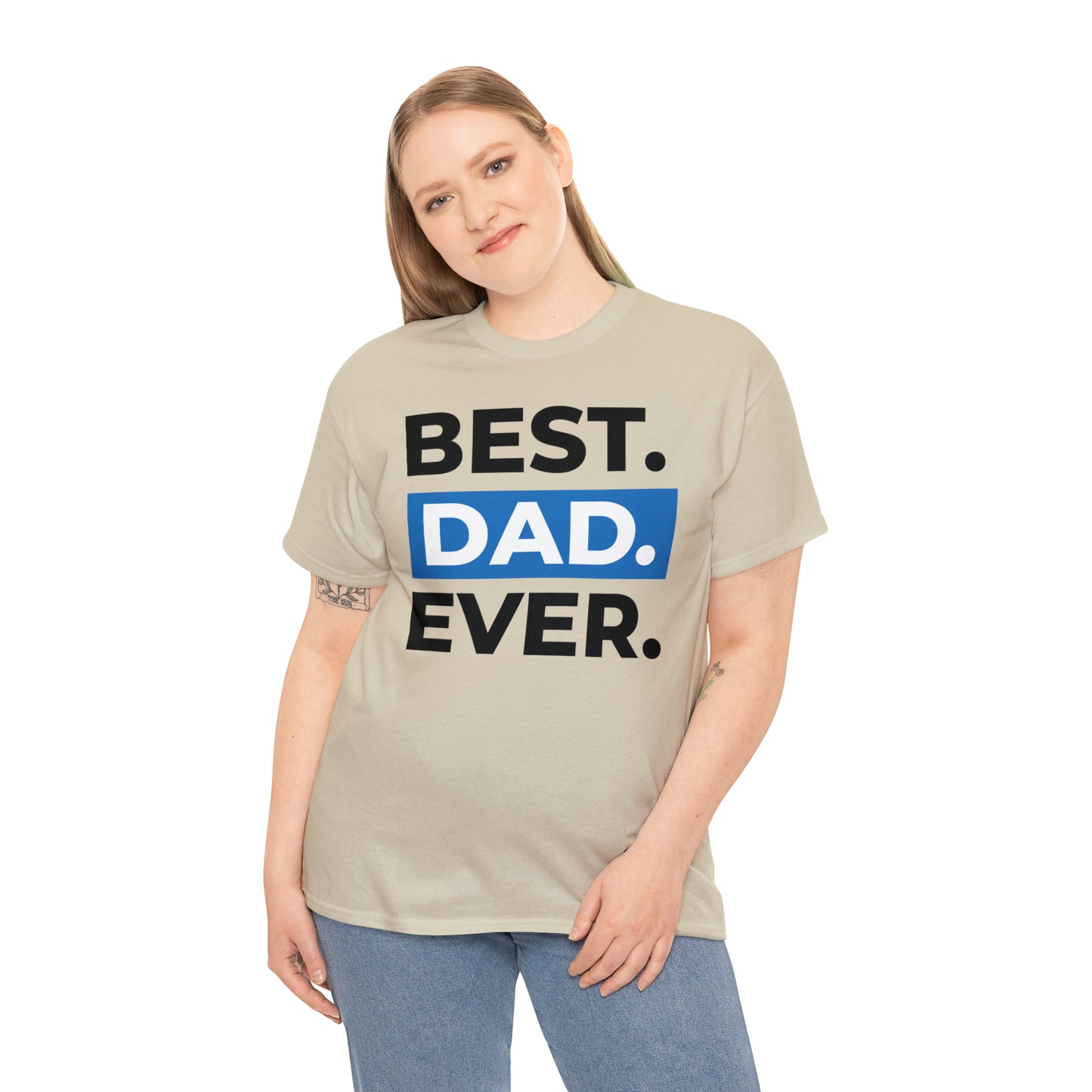 Best Dad Ever Cotton Tee