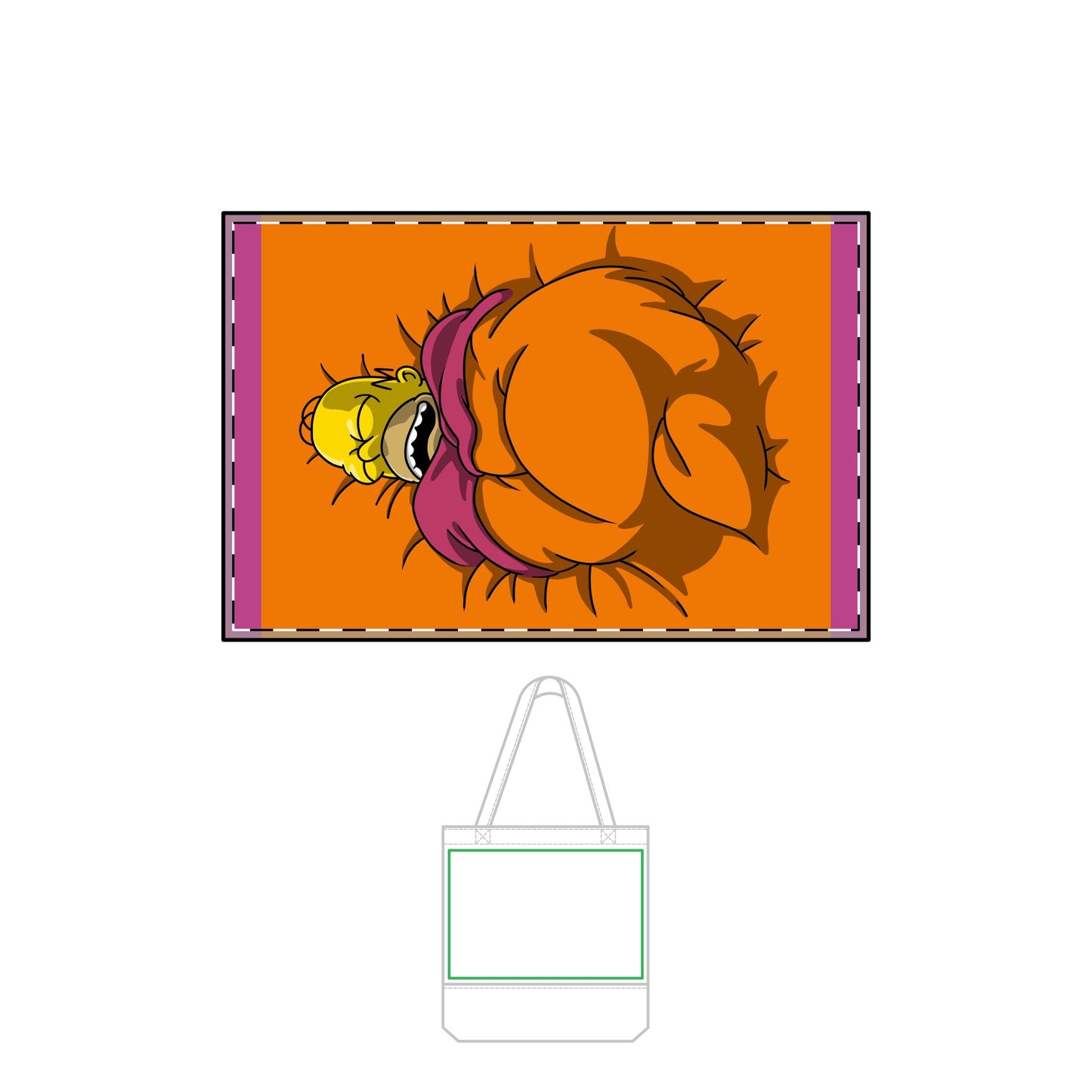 Thermochromic Tote Bag (AOP)