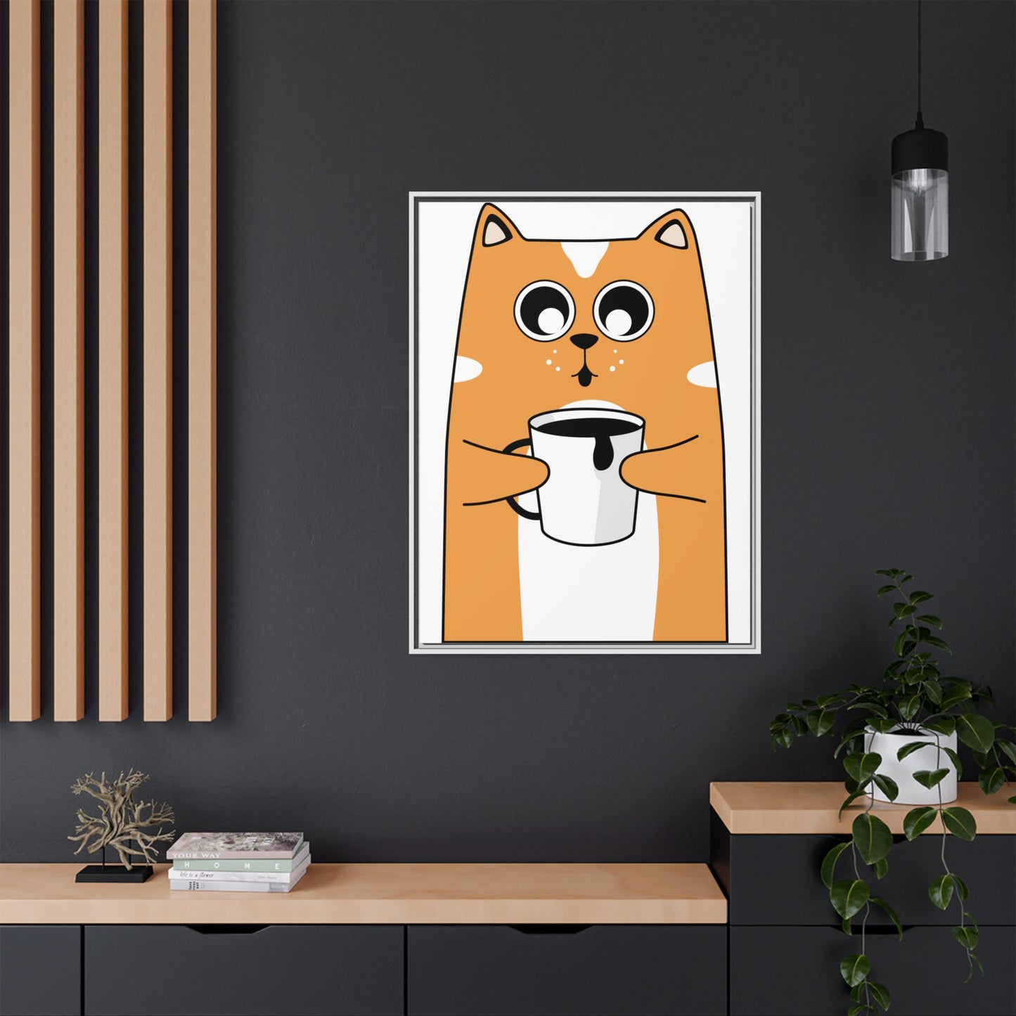 Matte Canvas, Framed (Multi-color) - TI-64772