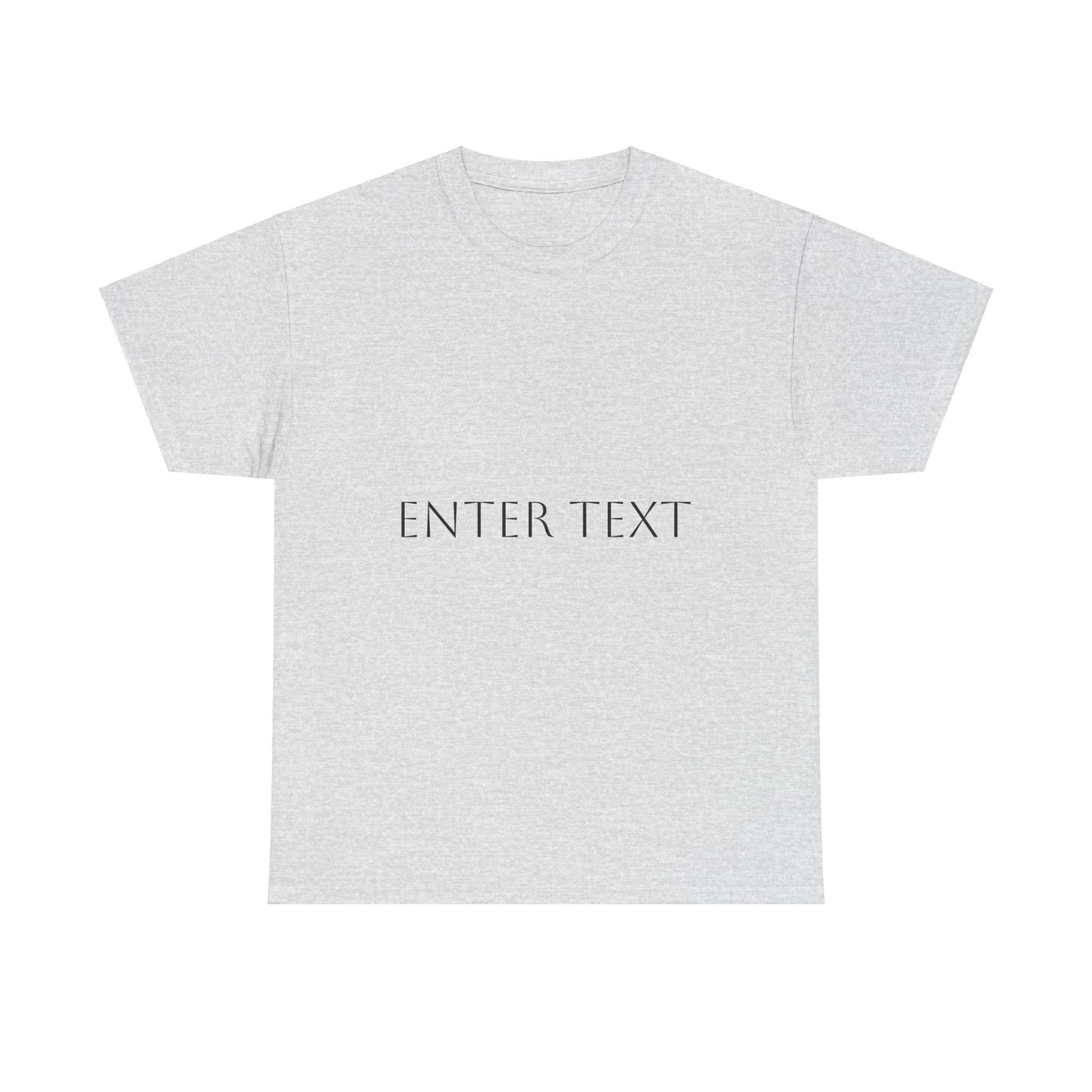 Personalized Unisex Heavy Cotton Tee - Customizable Graphic Tee