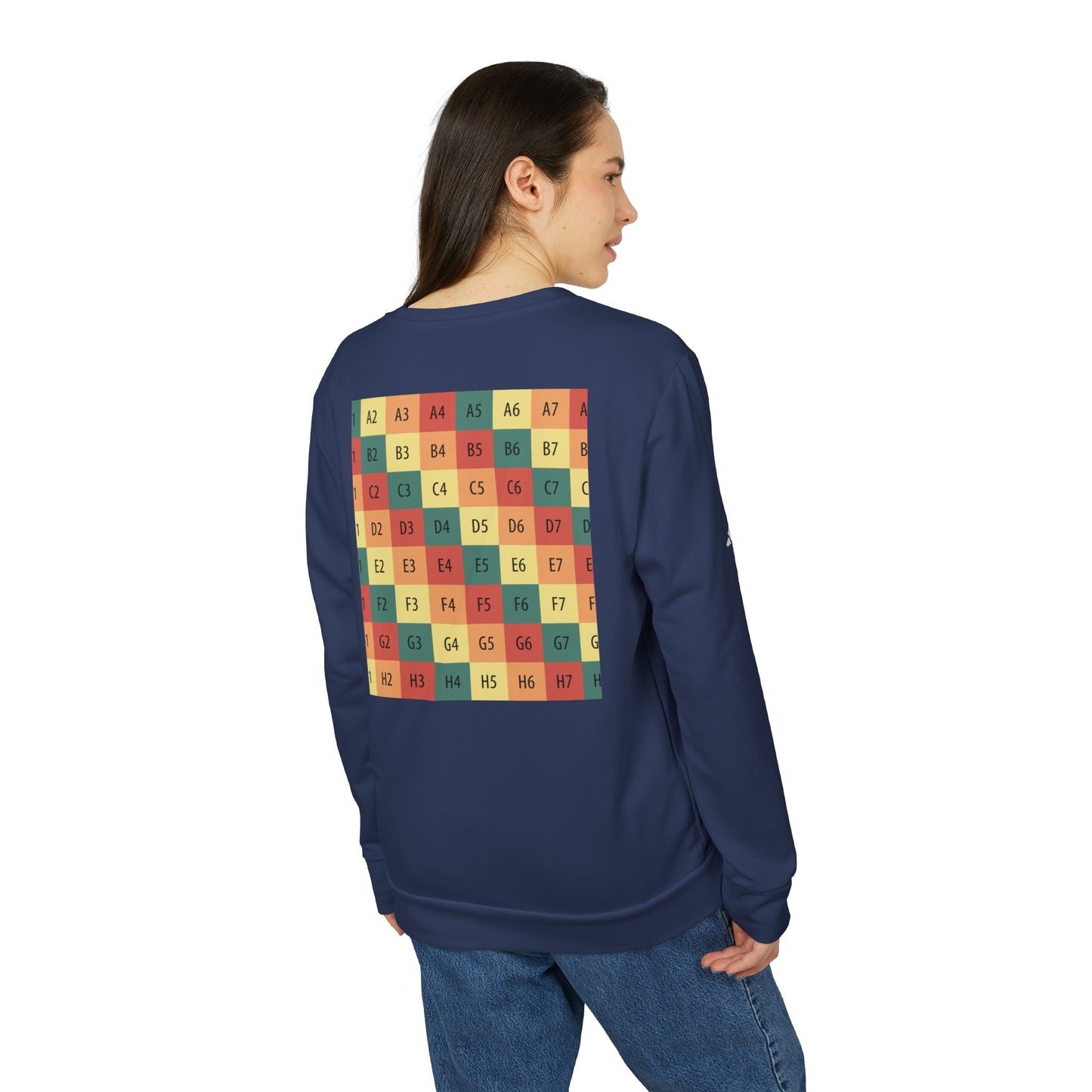 adidas® Unisex Fleece Crewneck Sweatshirt