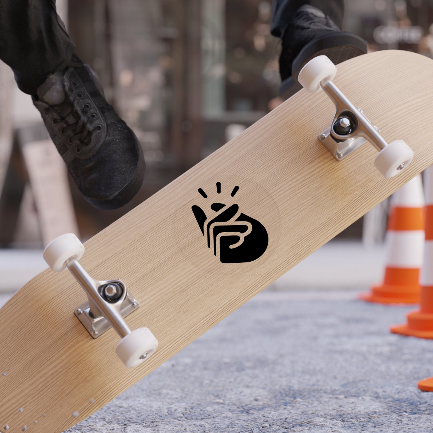 Transparent Outdoor Stickers, Round