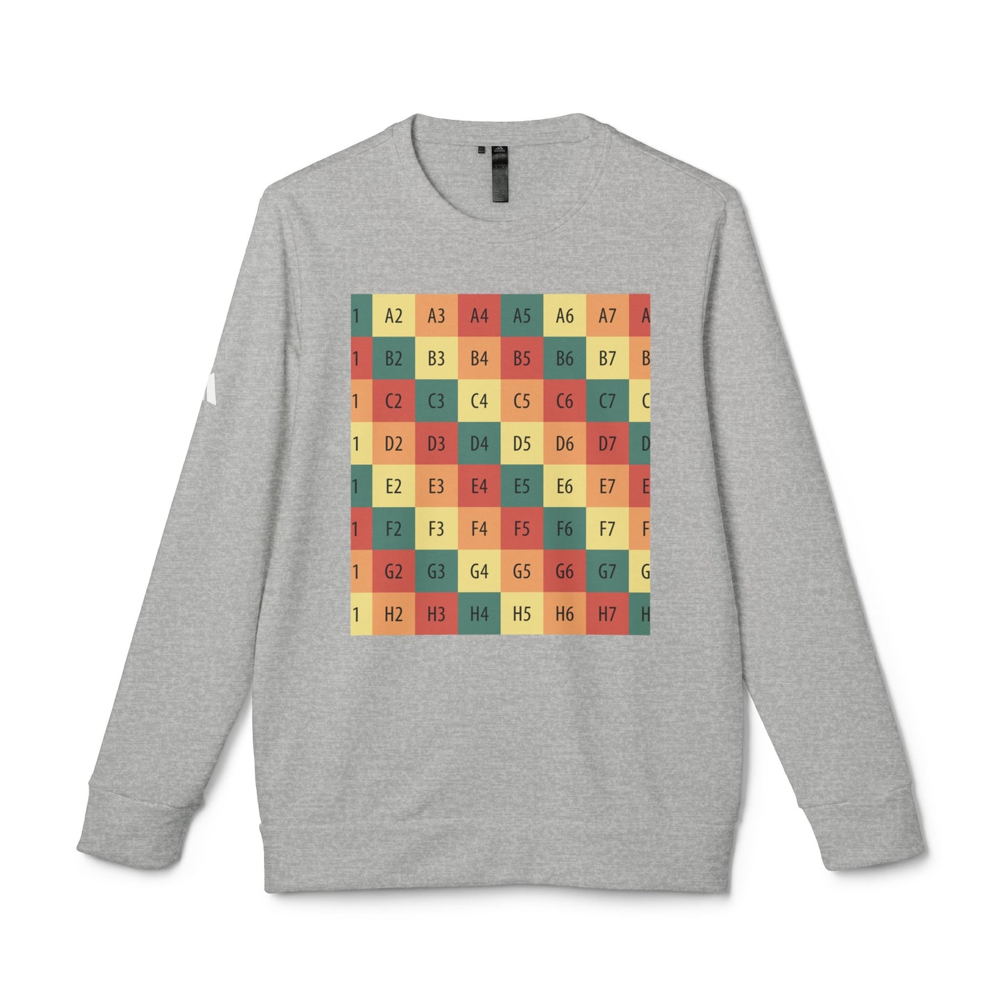 adidas® Unisex Fleece Crewneck Sweatshirt