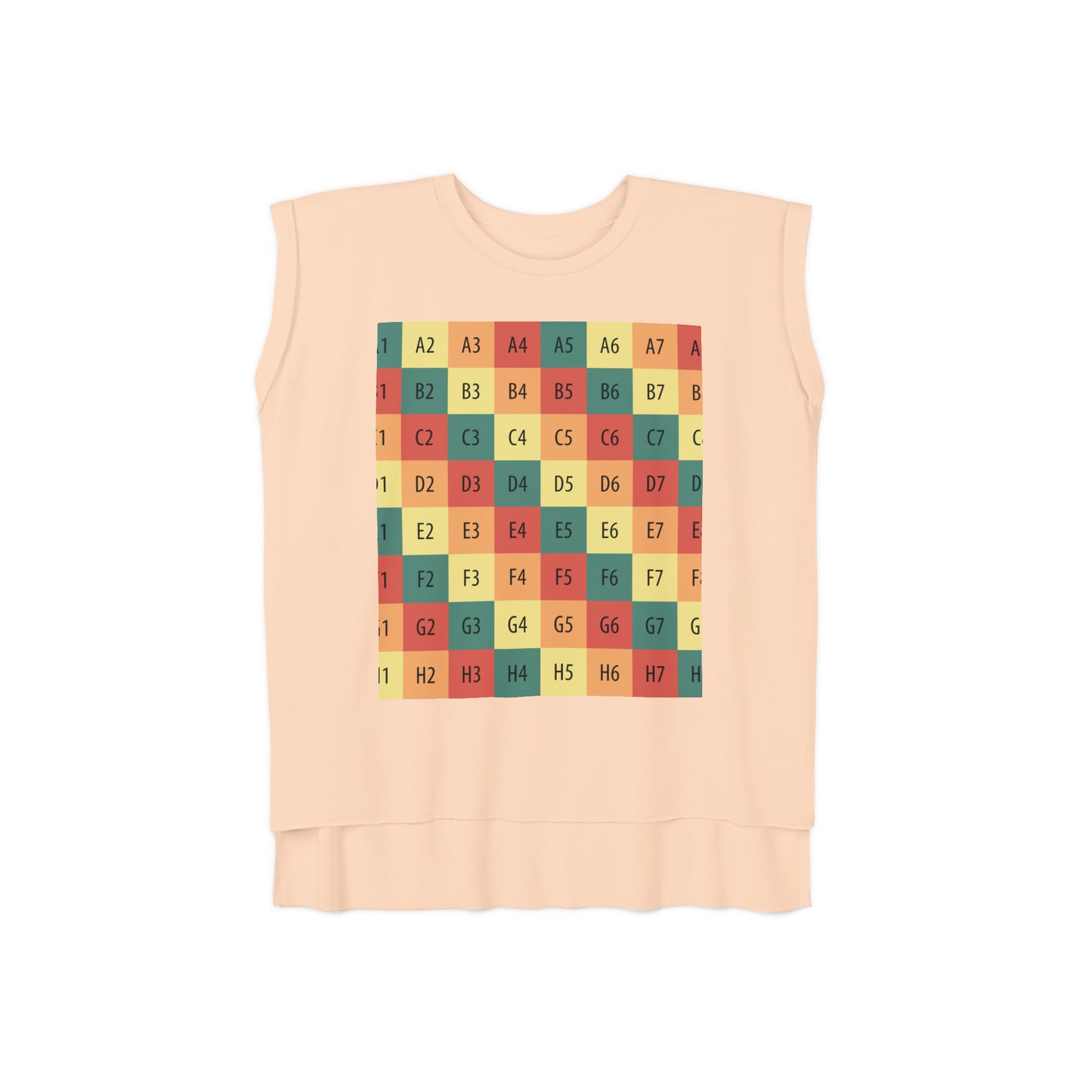 Women’s Flowy Rolled Cuffs Muscle Tee