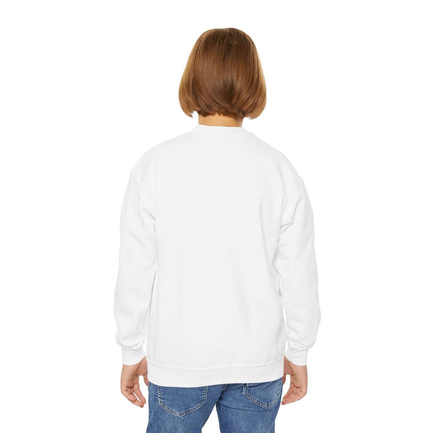 Youth Crewneck Sweatshirt with DASD Design - Cozy, Stylish Apparel for Everyday Wear
