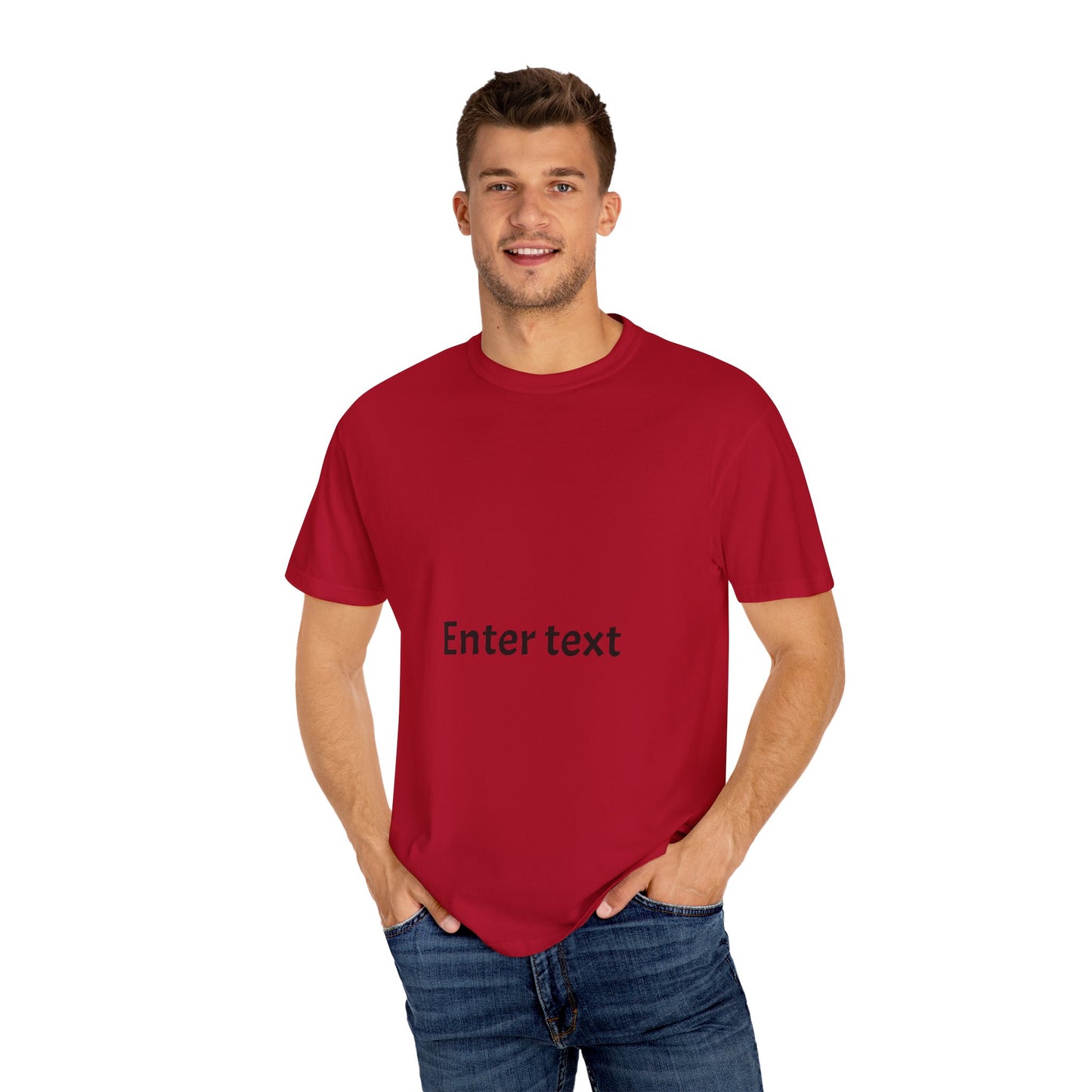 Customizable Unisex Garment-Dyed T-Shirt | Personalized Gift for All Occasions