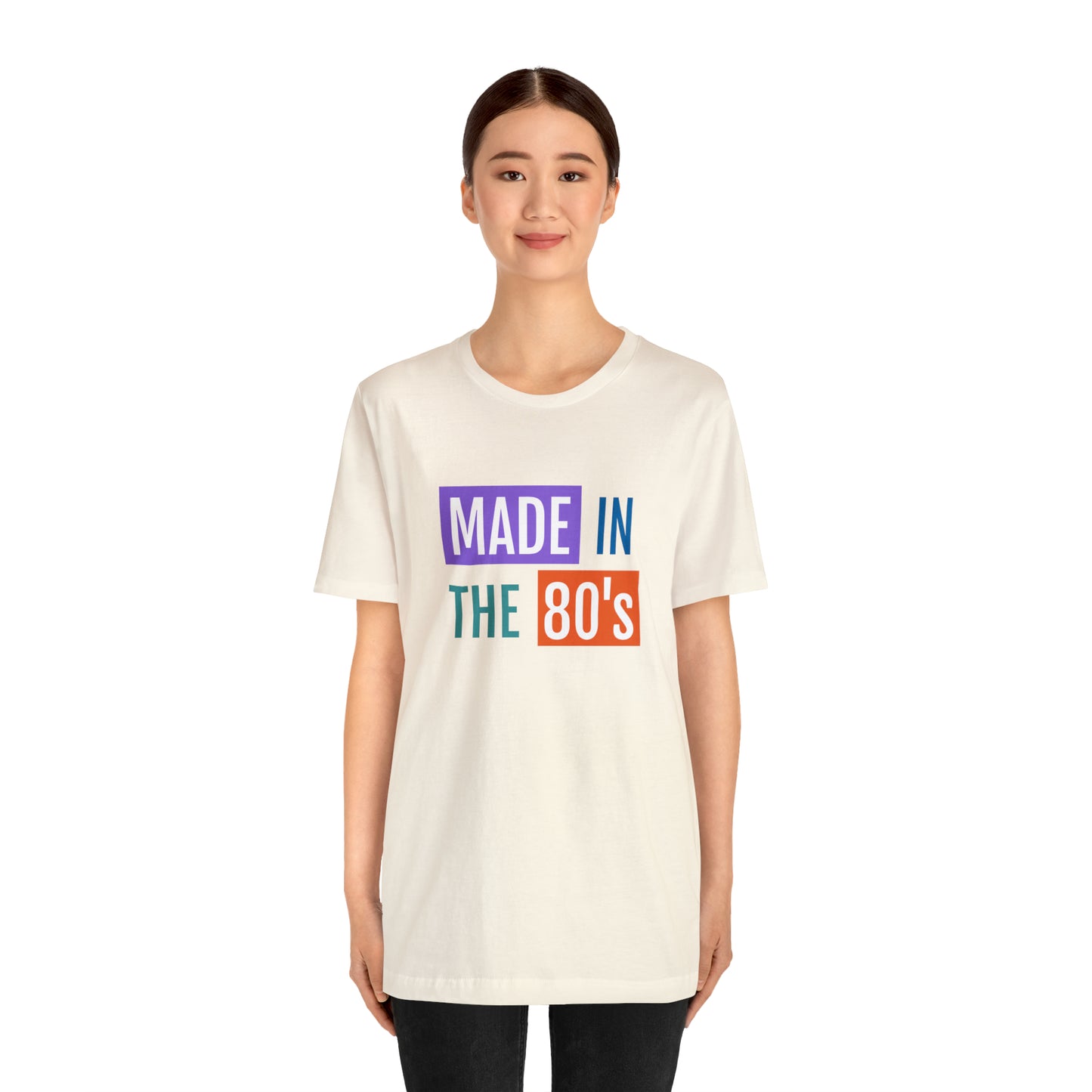 "Made in the 80s" Short Sleeve Tee