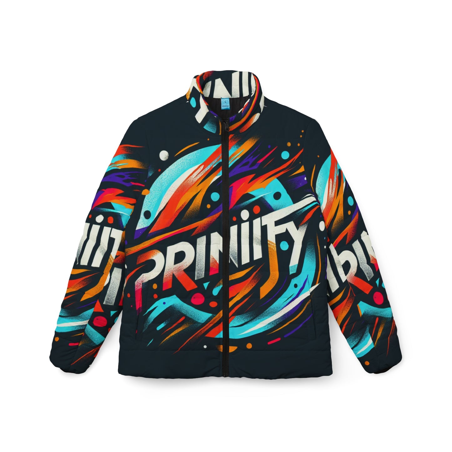 Women’s Puffer Jacket (AOP)