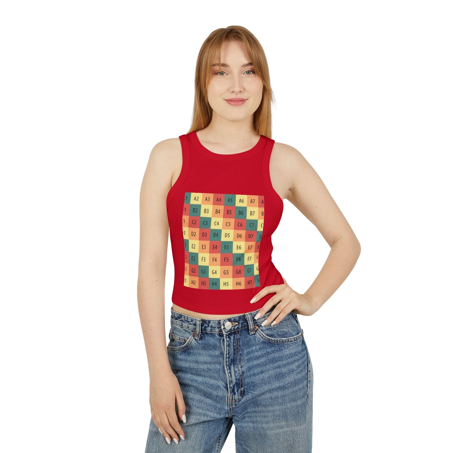 Women's Micro Rib Racer Tank Top