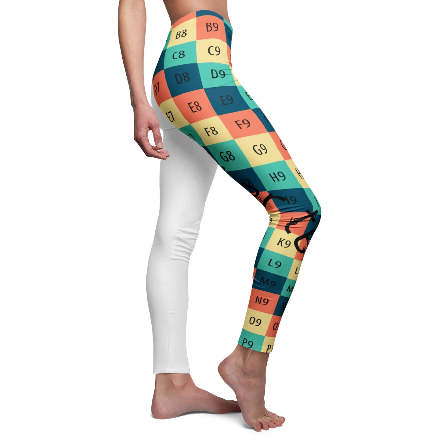 Women's Mid-rise Casual Leggings (AOP)