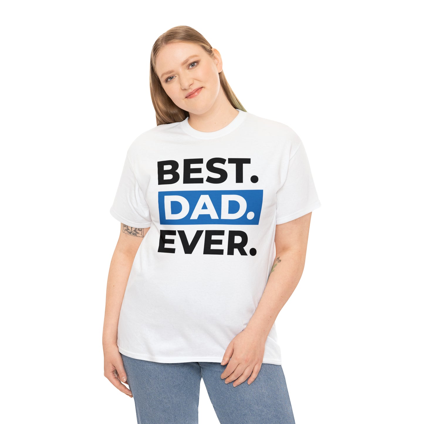 Best Dad Ever Cotton Tee