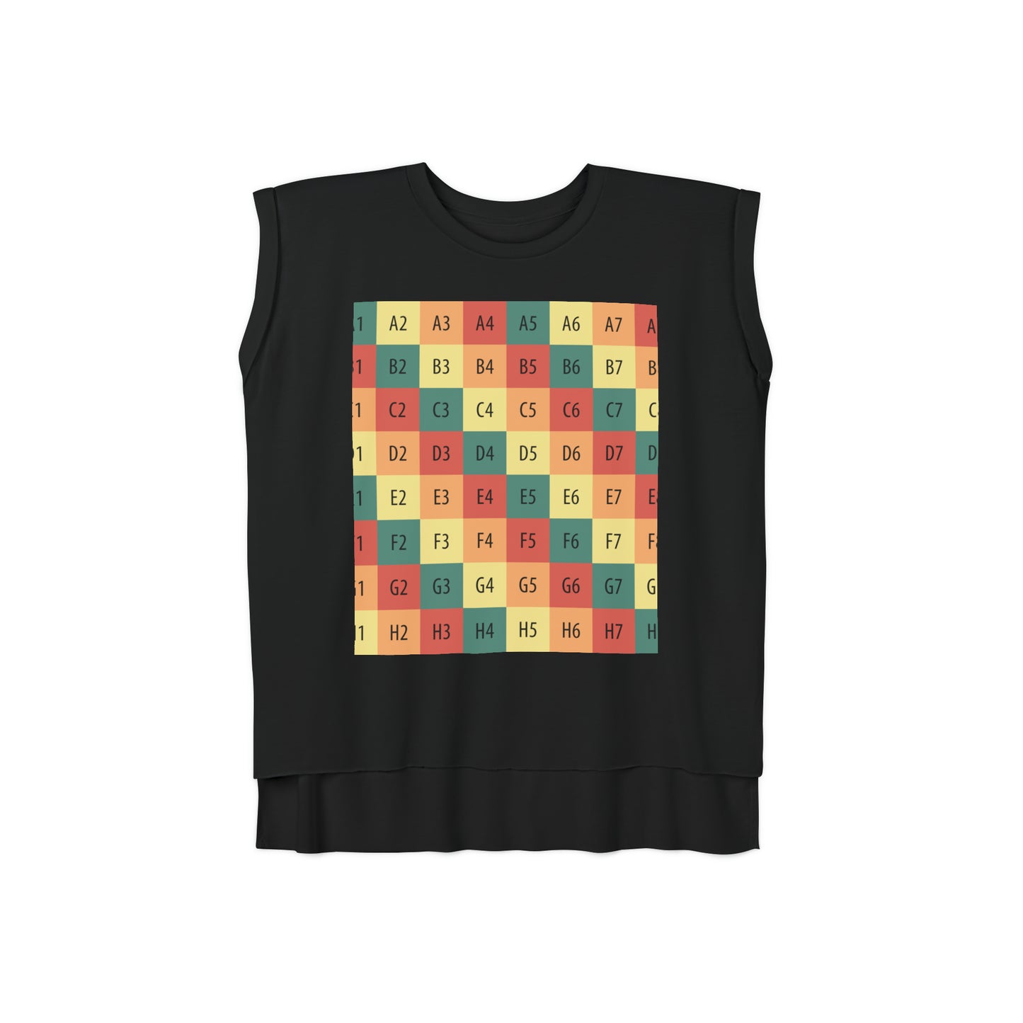 Women’s Flowy Rolled Cuffs Muscle Tee