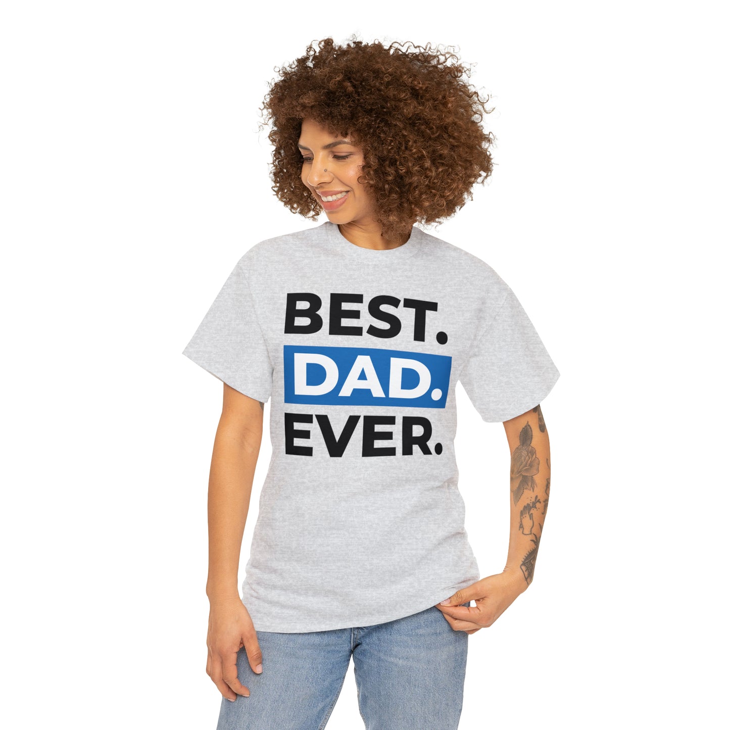 Best Dad Ever Cotton Tee