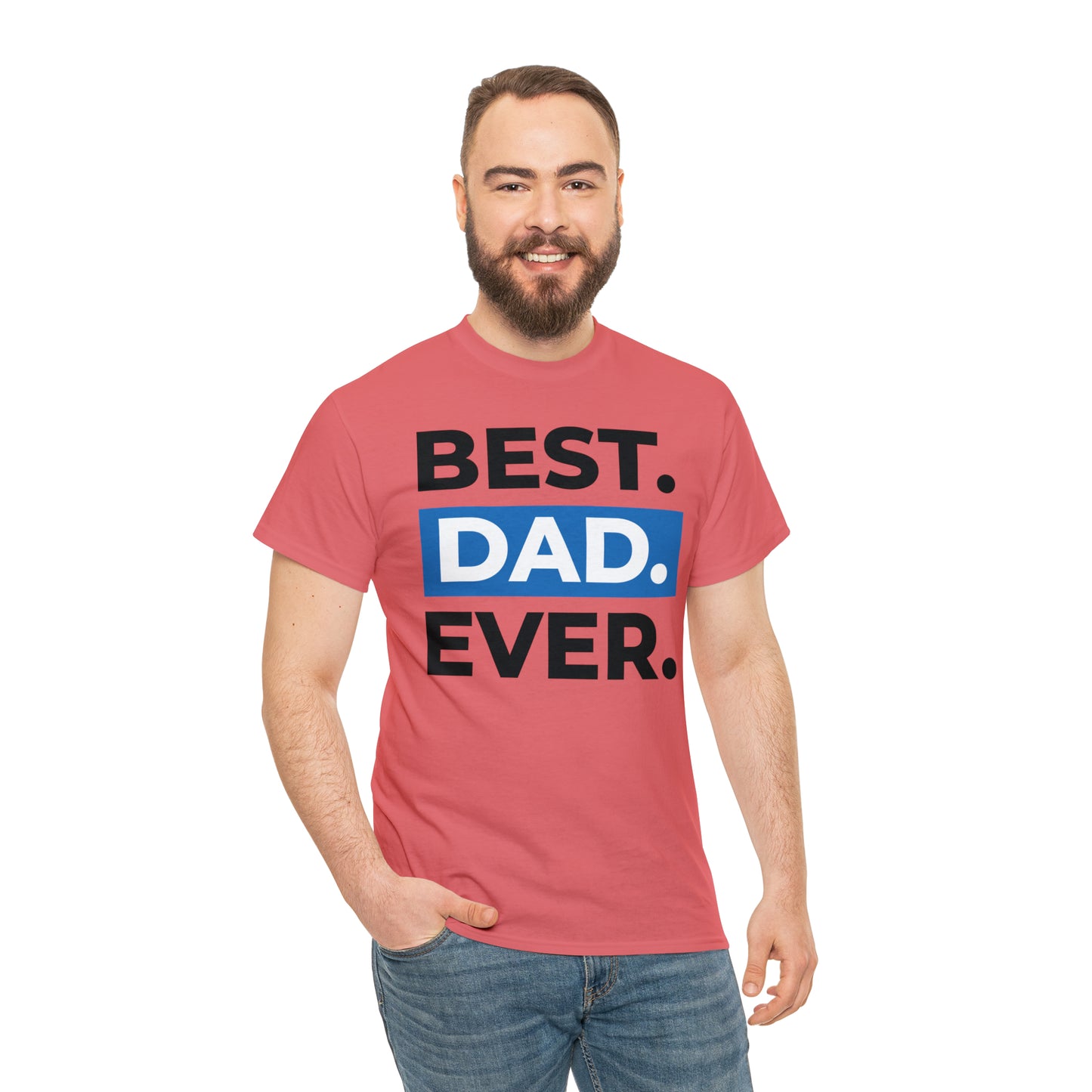 Best Dad Ever Cotton Tee