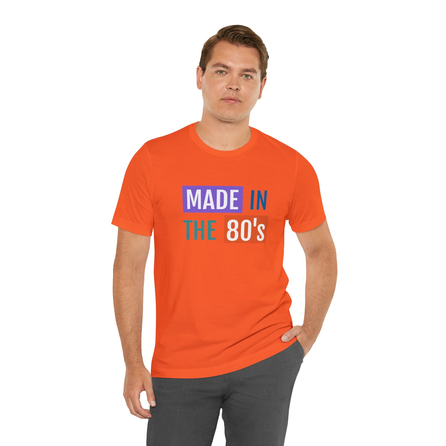 "Made in the 80s" Short Sleeve Tee