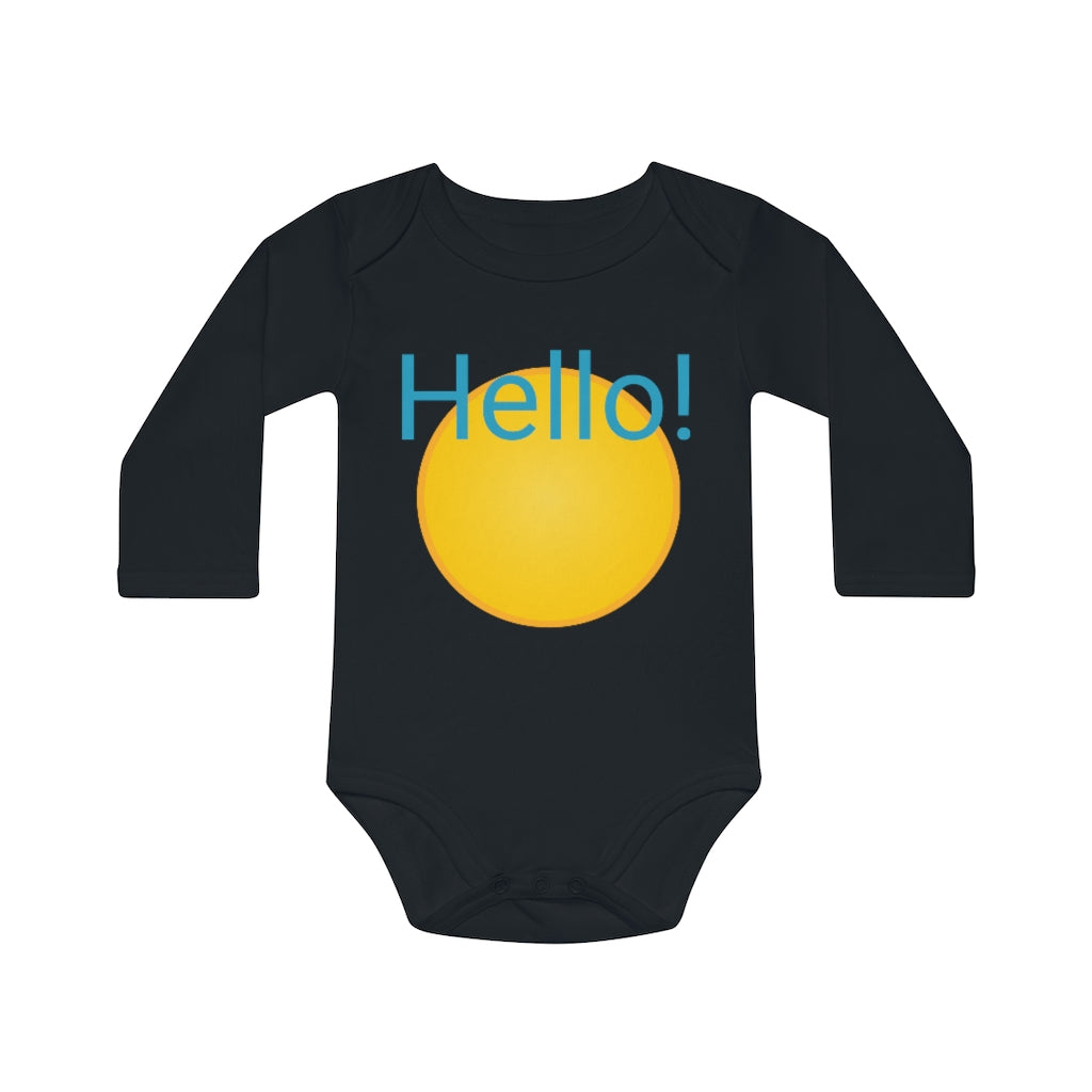 Baby Long-Sleeve Organic Bodysuit