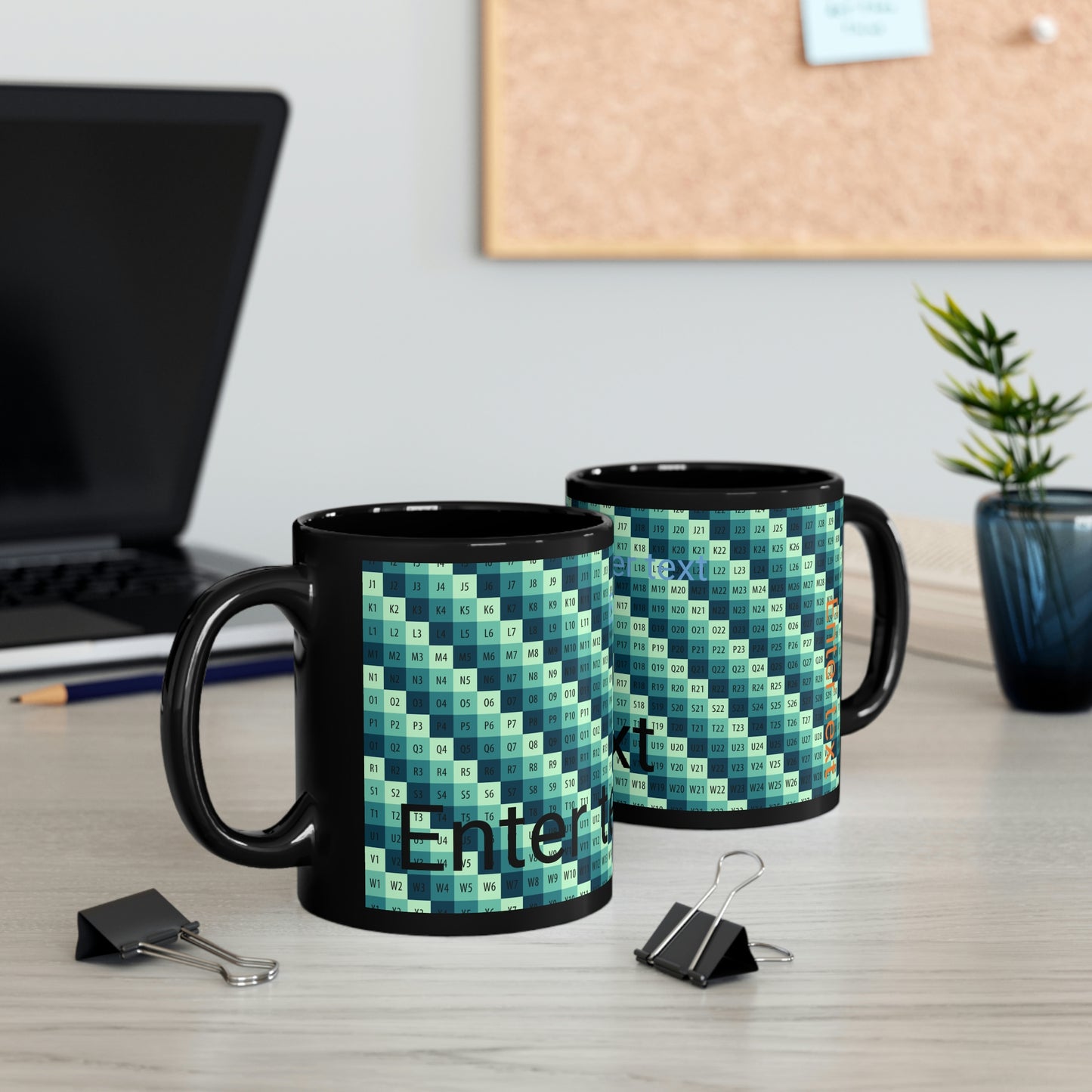 11oz Black Mug