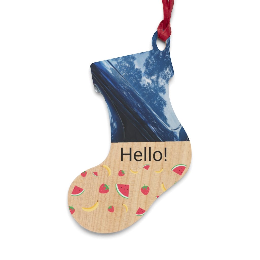 Wooden Christmas Ornaments