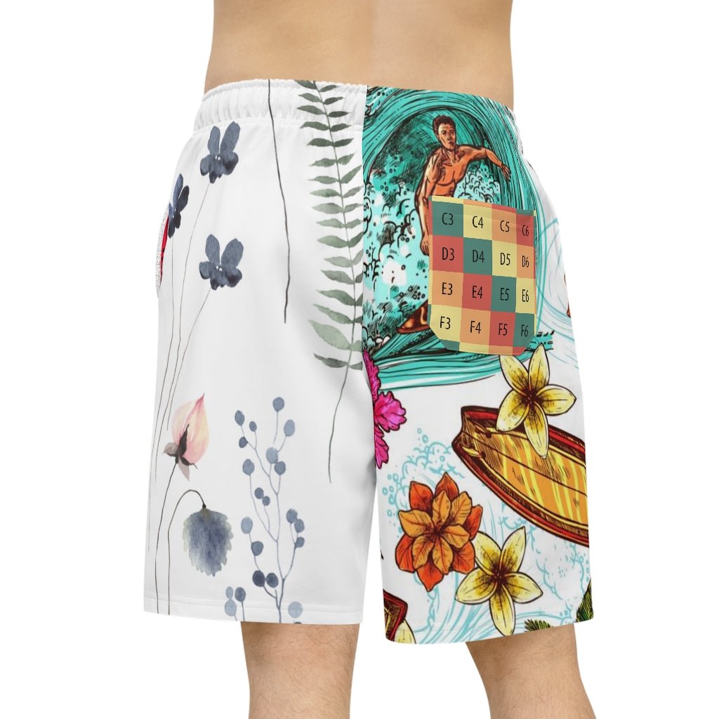 Athletic Long Shorts (AOP)