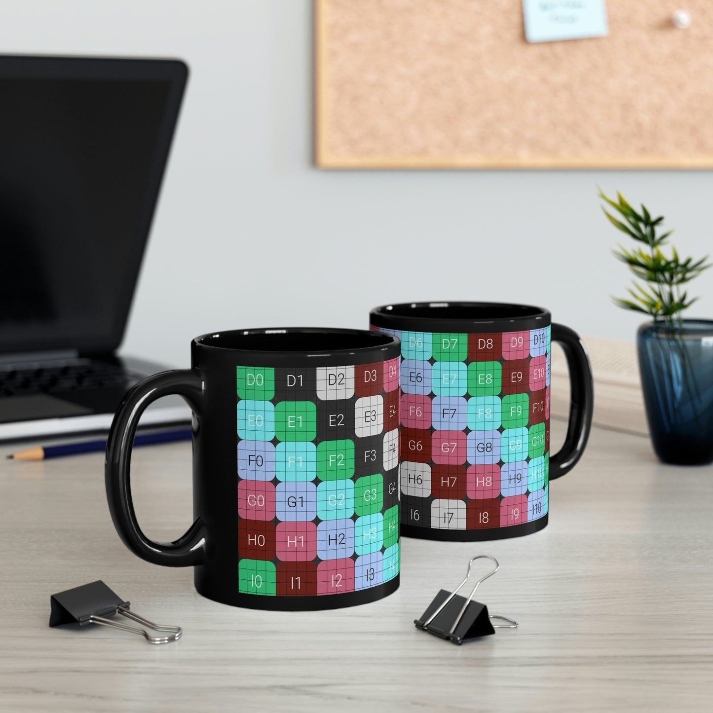 11oz Black Mug